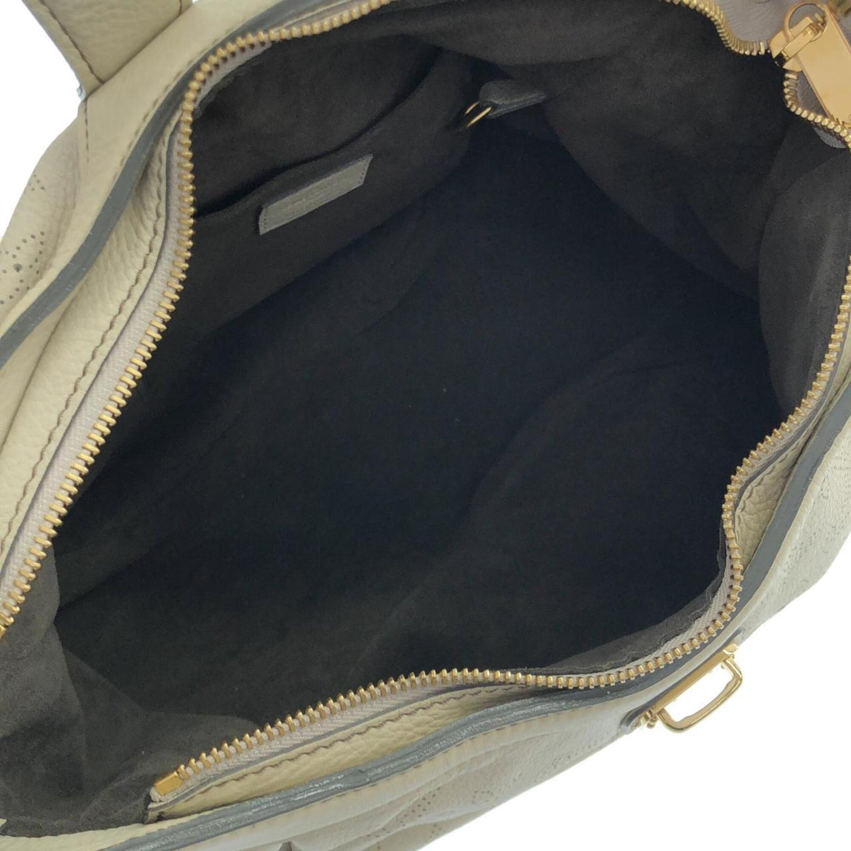 Louis Vuitton Gris Leather Shoulder Bag (Pre-Owned)