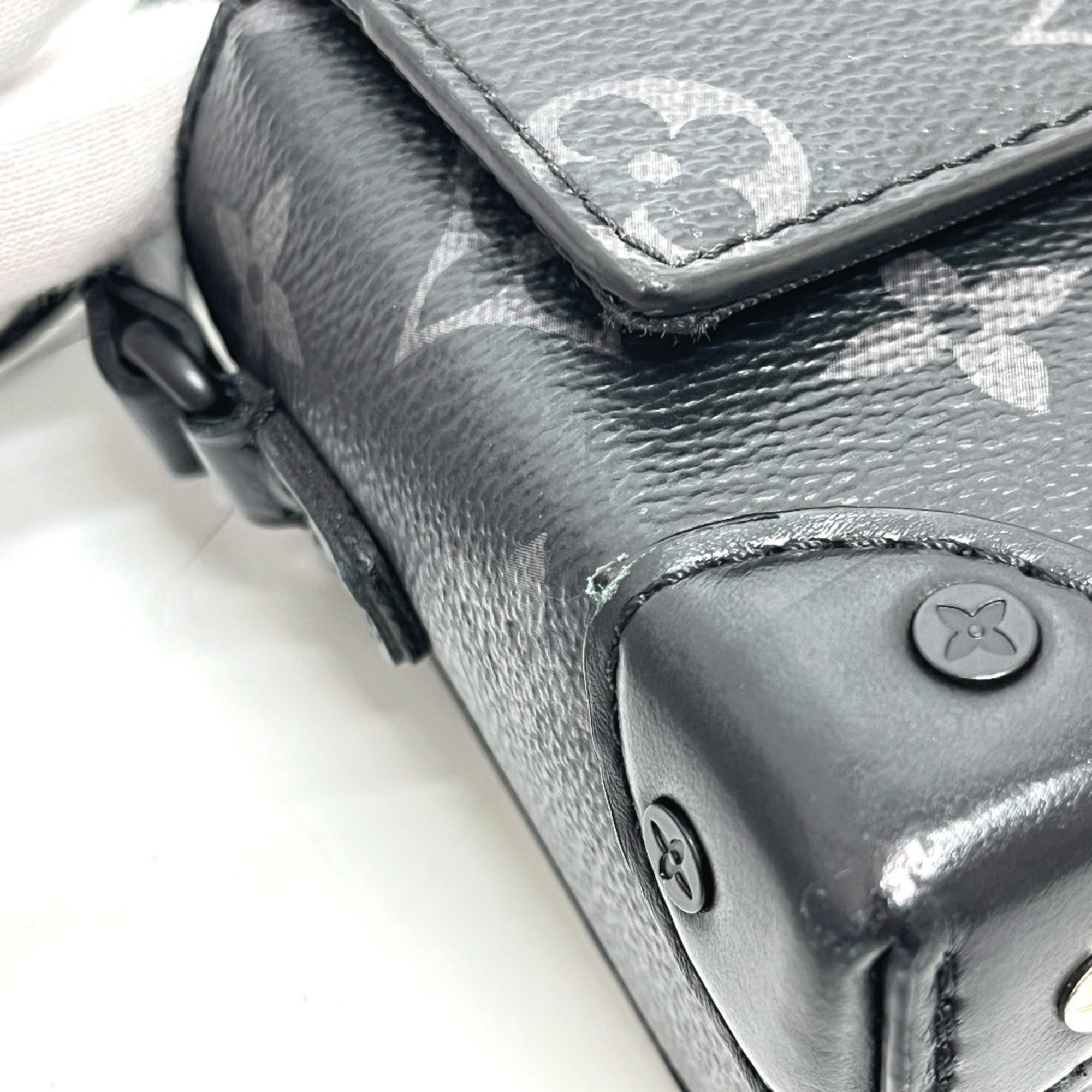 Louis Vuitton Monogram Eclipse Black Monogram Eclipse Shoulder Bag (Pre-Owned)