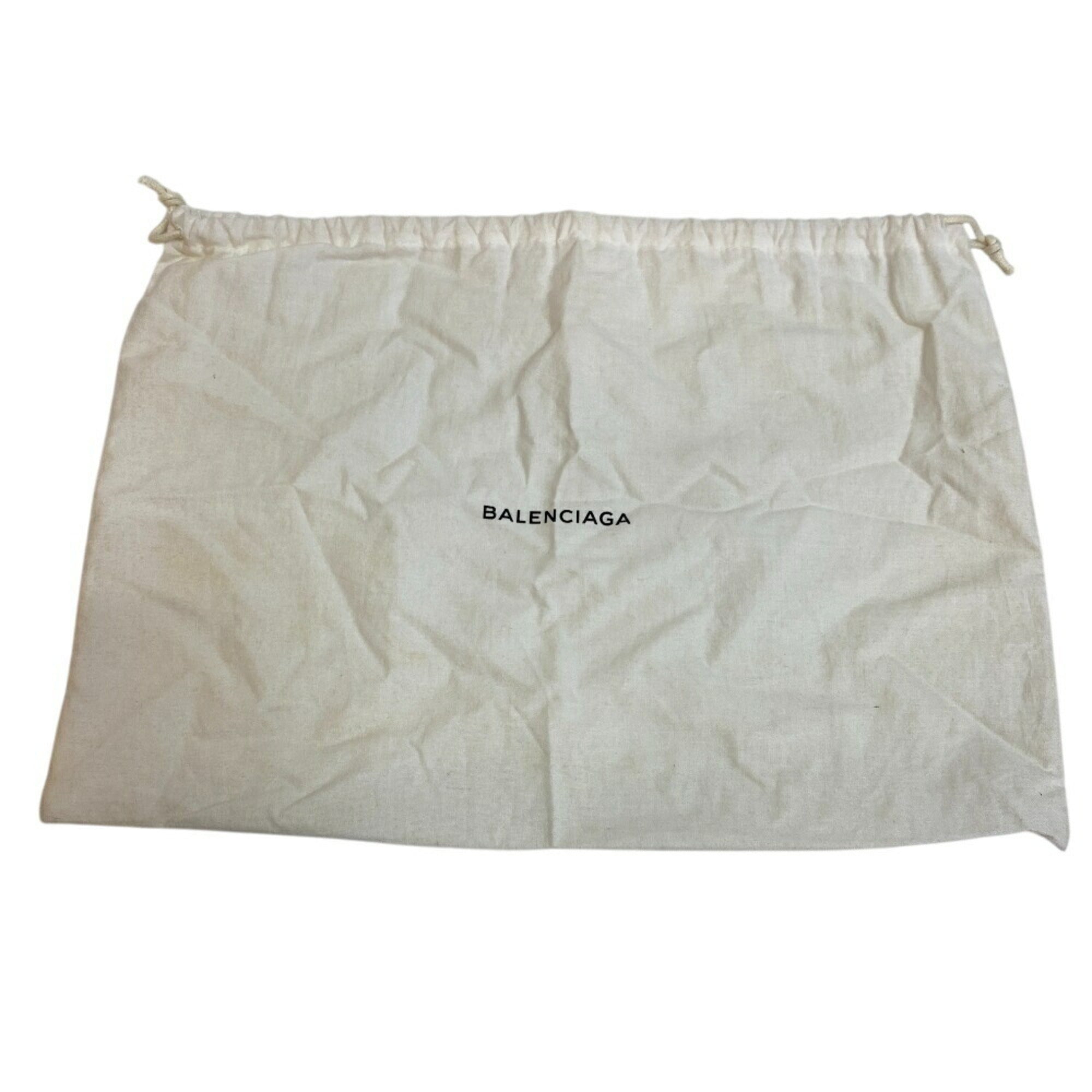 Balenciaga Beige Canvas Pochette Shoulder Bag (Pre-Owned)