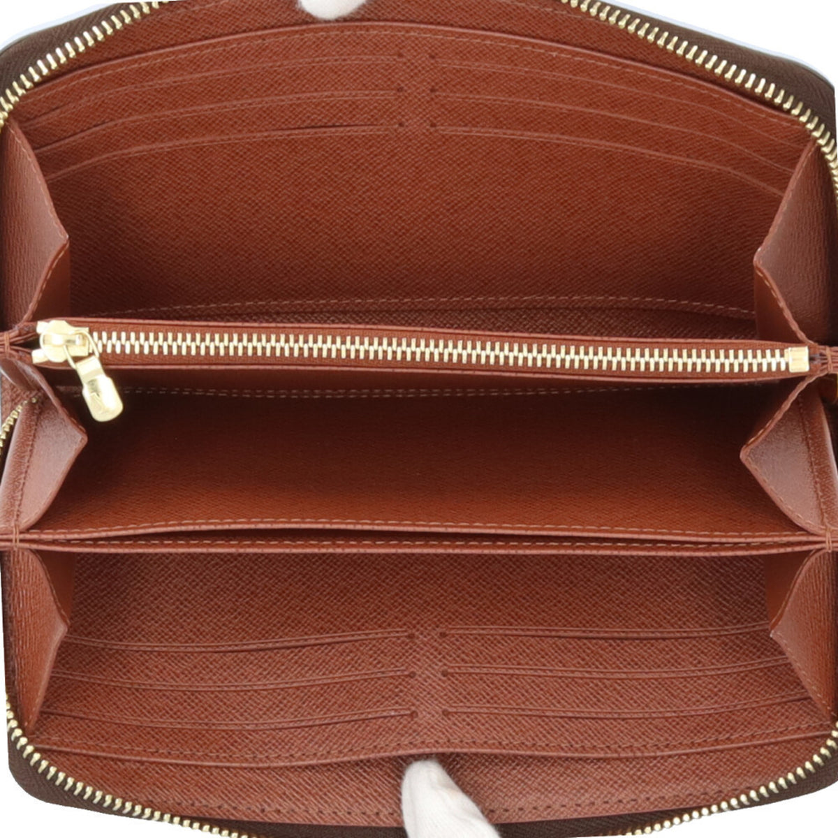 Louis Vuitton Monogram Brown Monogram Long Wallet (Bi-Fold) (Pre-Owned)