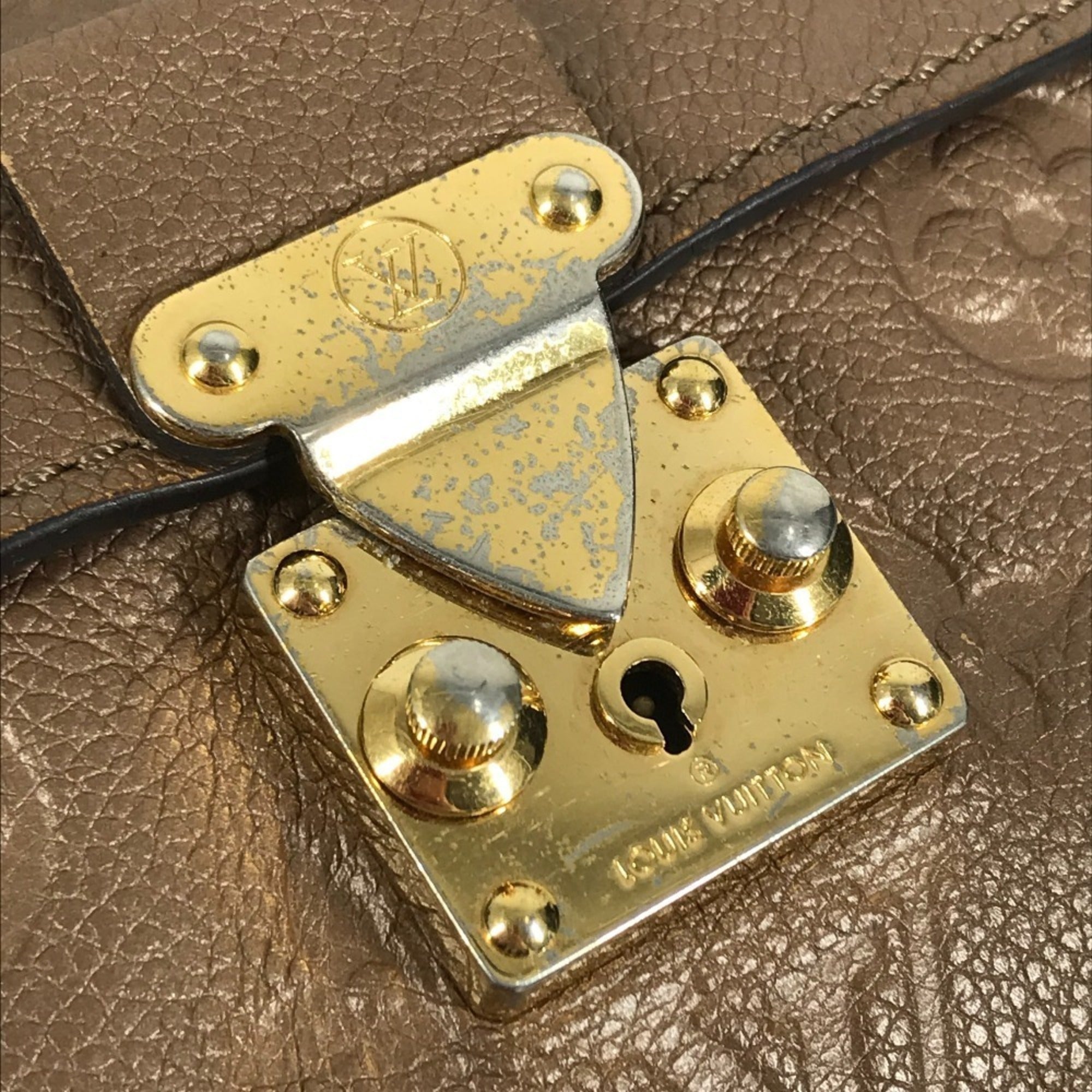 Louis Vuitton Monogram Empreinte Brown Monogram Empreinte Handbag Shoulder Bag (Pre-Owned)
