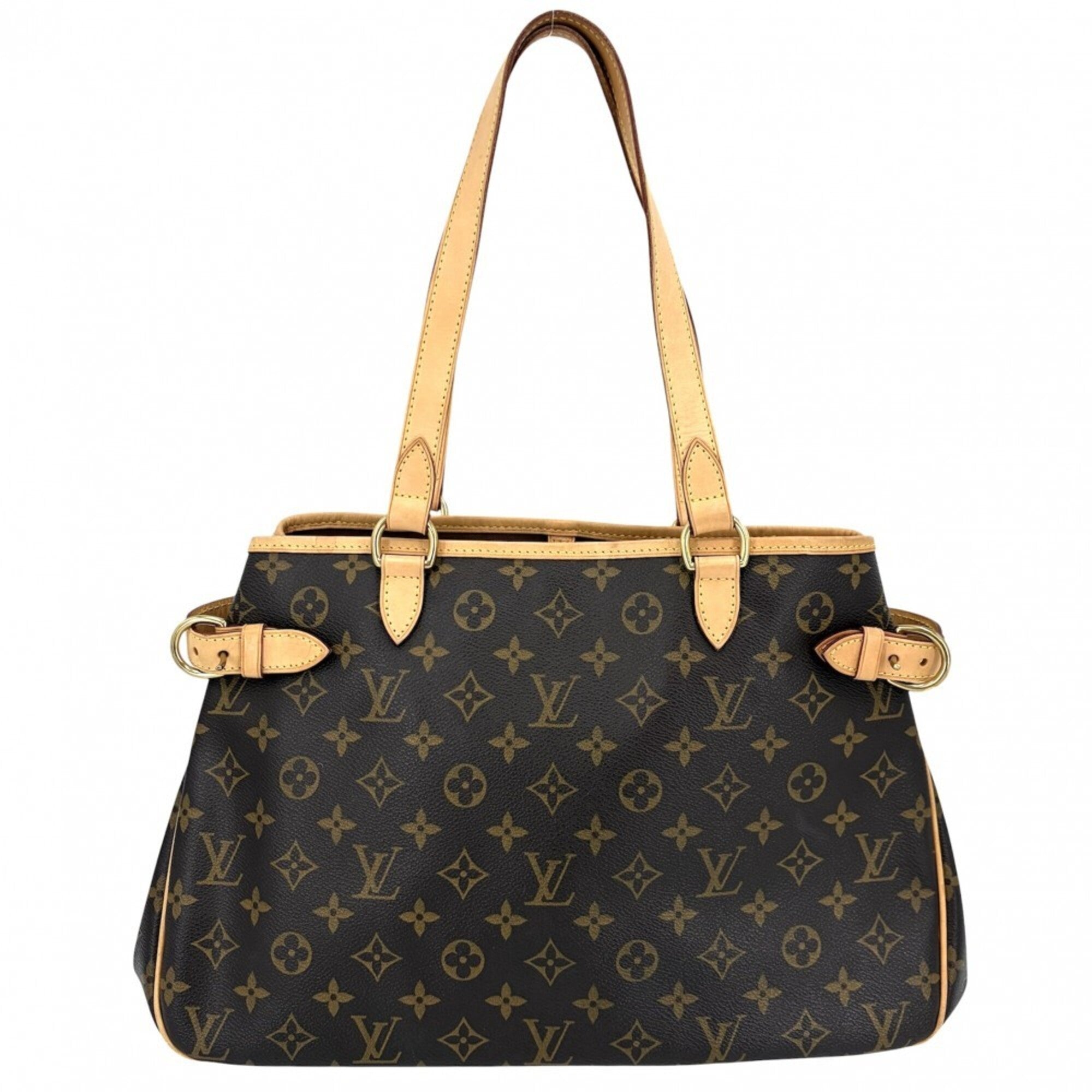 Louis Vuitton Brown Monogram Canvas Handbag Tote Bag (Pre-Owned)