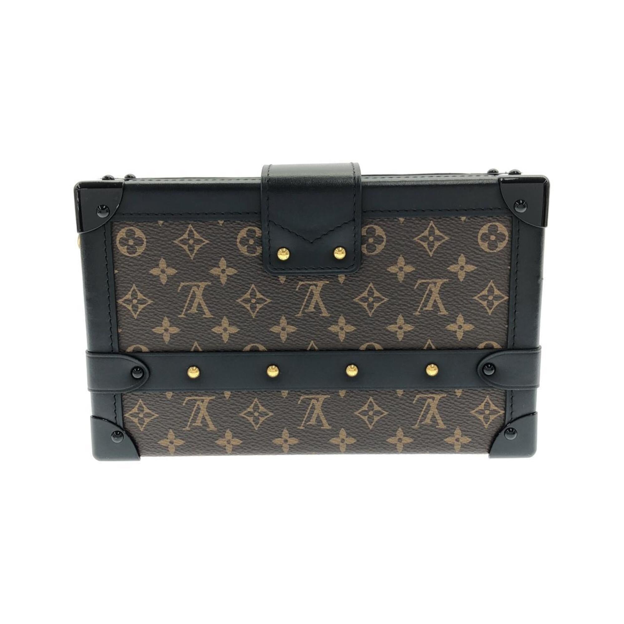 Louis Vuitton Brown Coated Canvas Shoulder Bag (Pre-Owned)