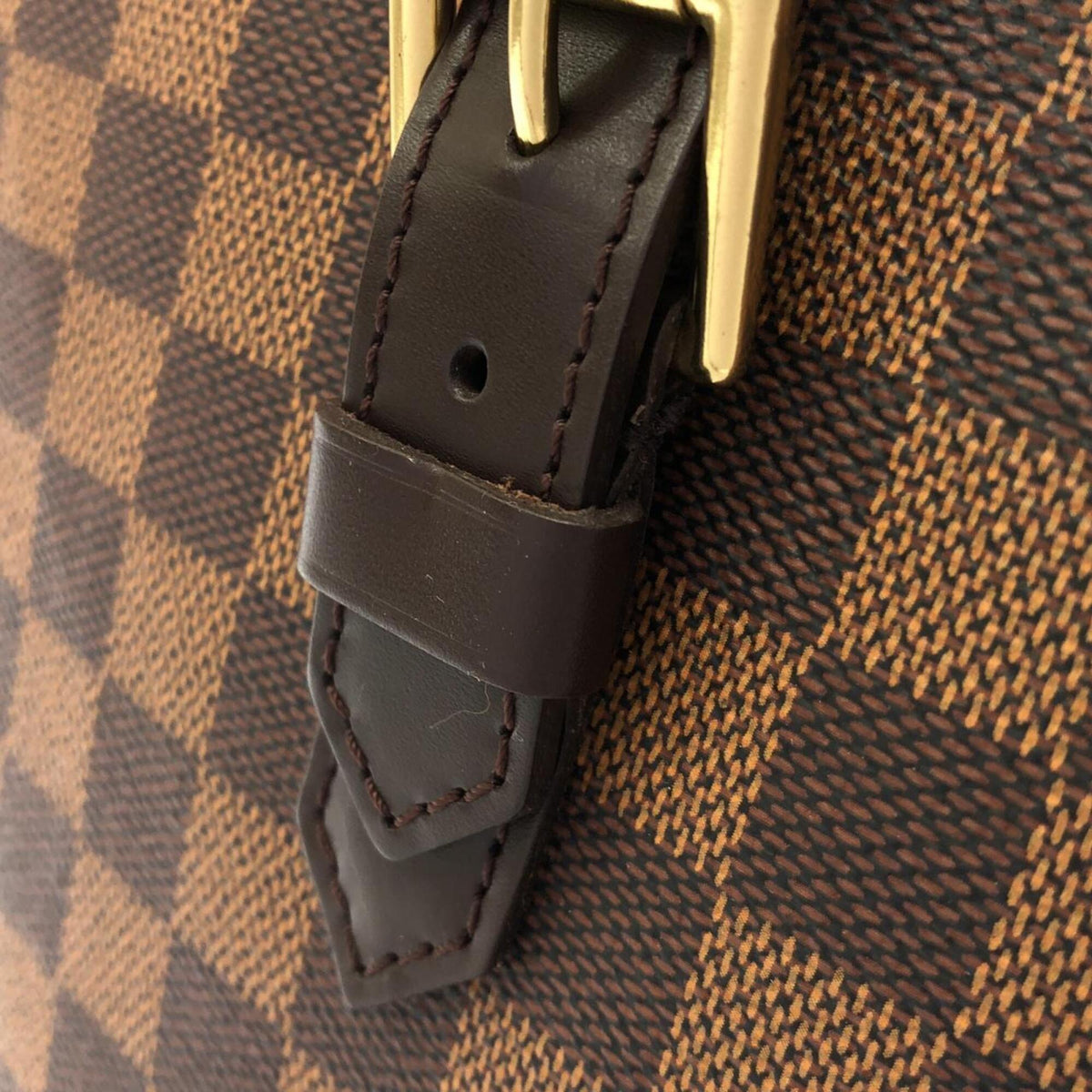 Louis Vuitton Brown Coated Canvas Backpack (Pre-Owned)