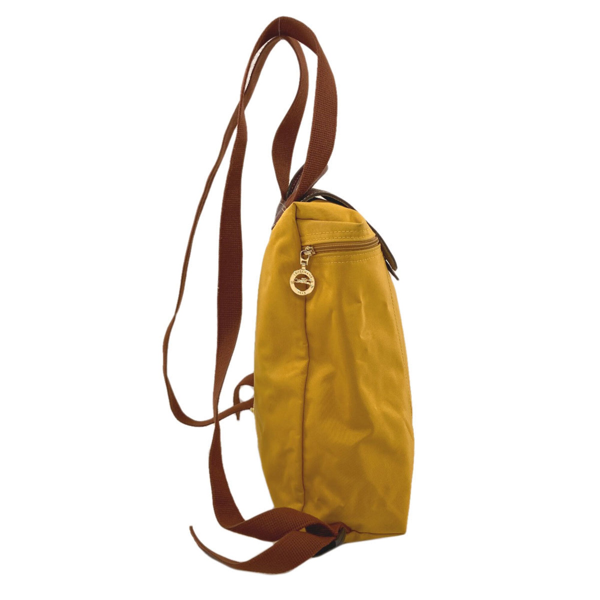 Longchamp Yellow Nylon (Pre-Owned)