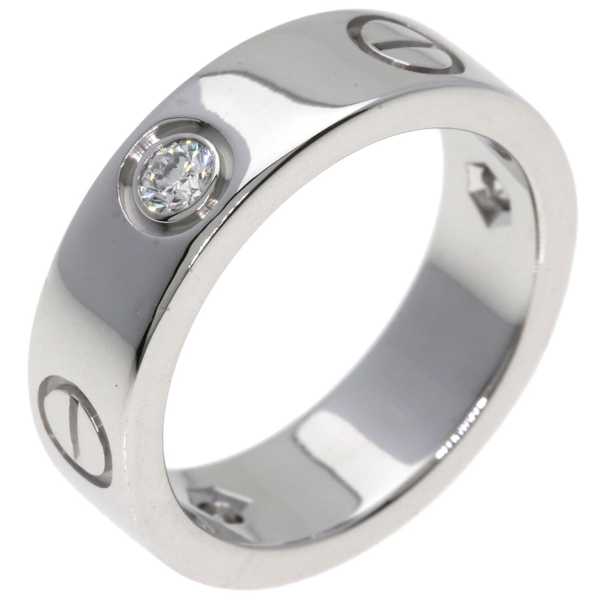 Cartier White Gold (18K) Band Ring (Pre-Owned)