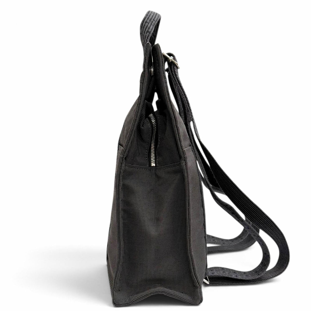 Hermes Gray Polyamide Polyester Backpack (Pre-Owned)