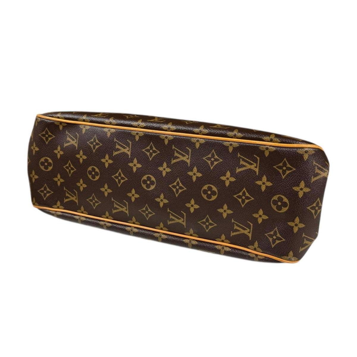 Louis Vuitton Brown Monogram Canvas Shoulder Bag (Pre-Owned)