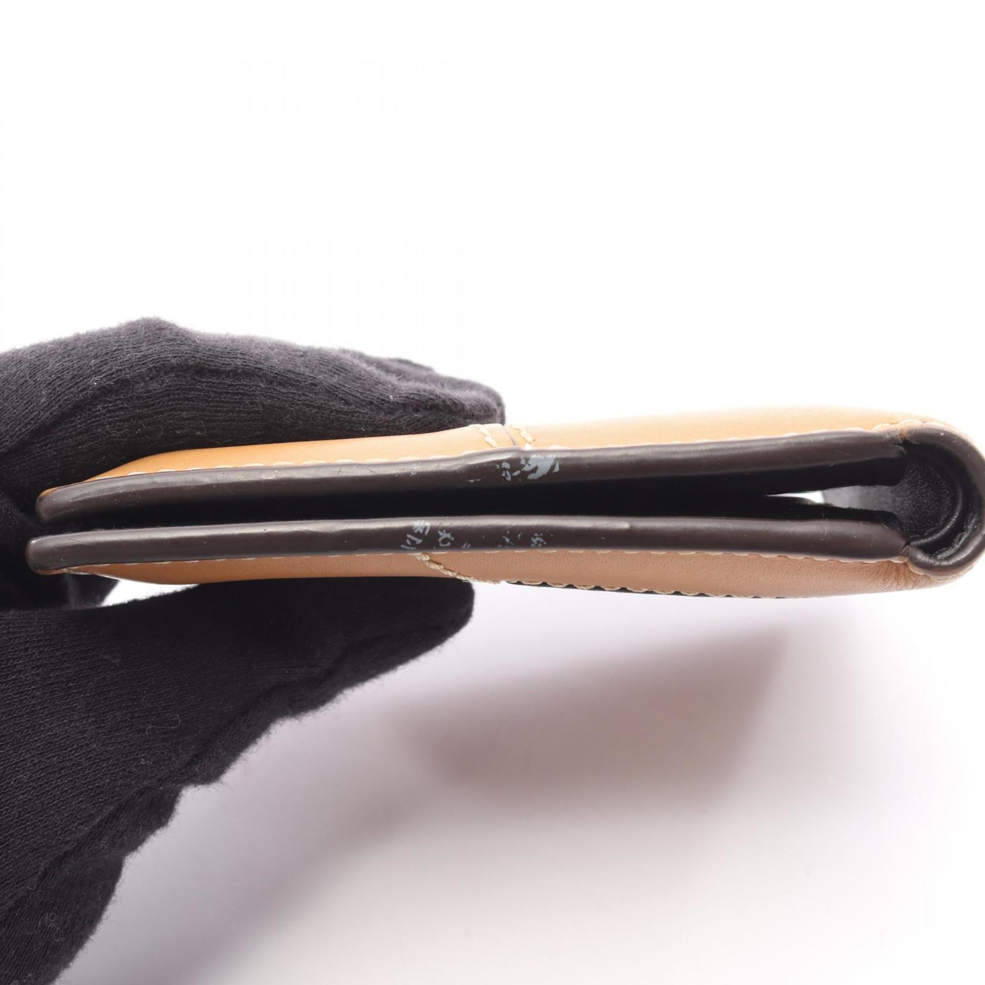 Loewe Brown Leather Wallet (Bi-Fold) (Pre-Owned)