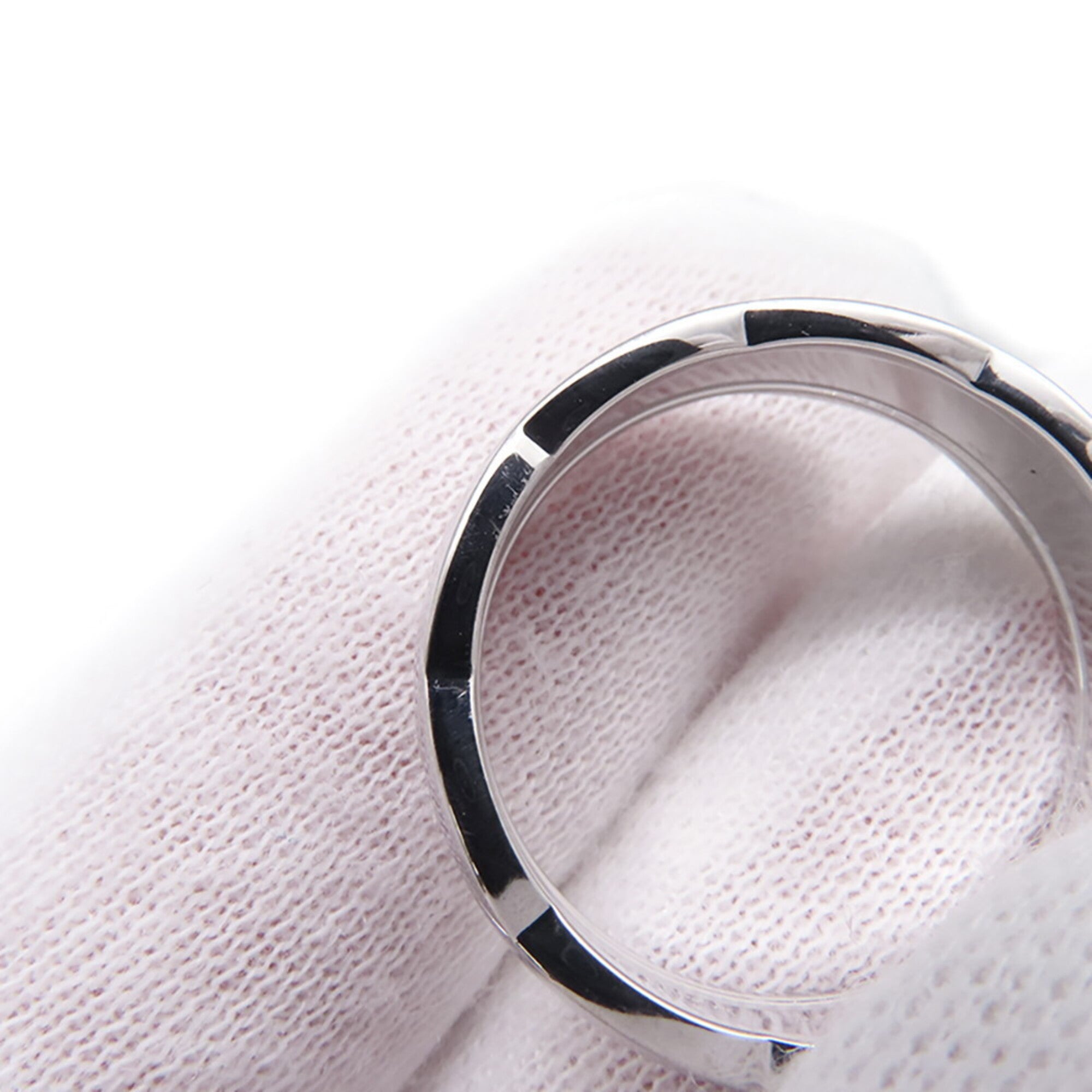 Chanel White Gold (18K) Band Ring (Pre-Owned)