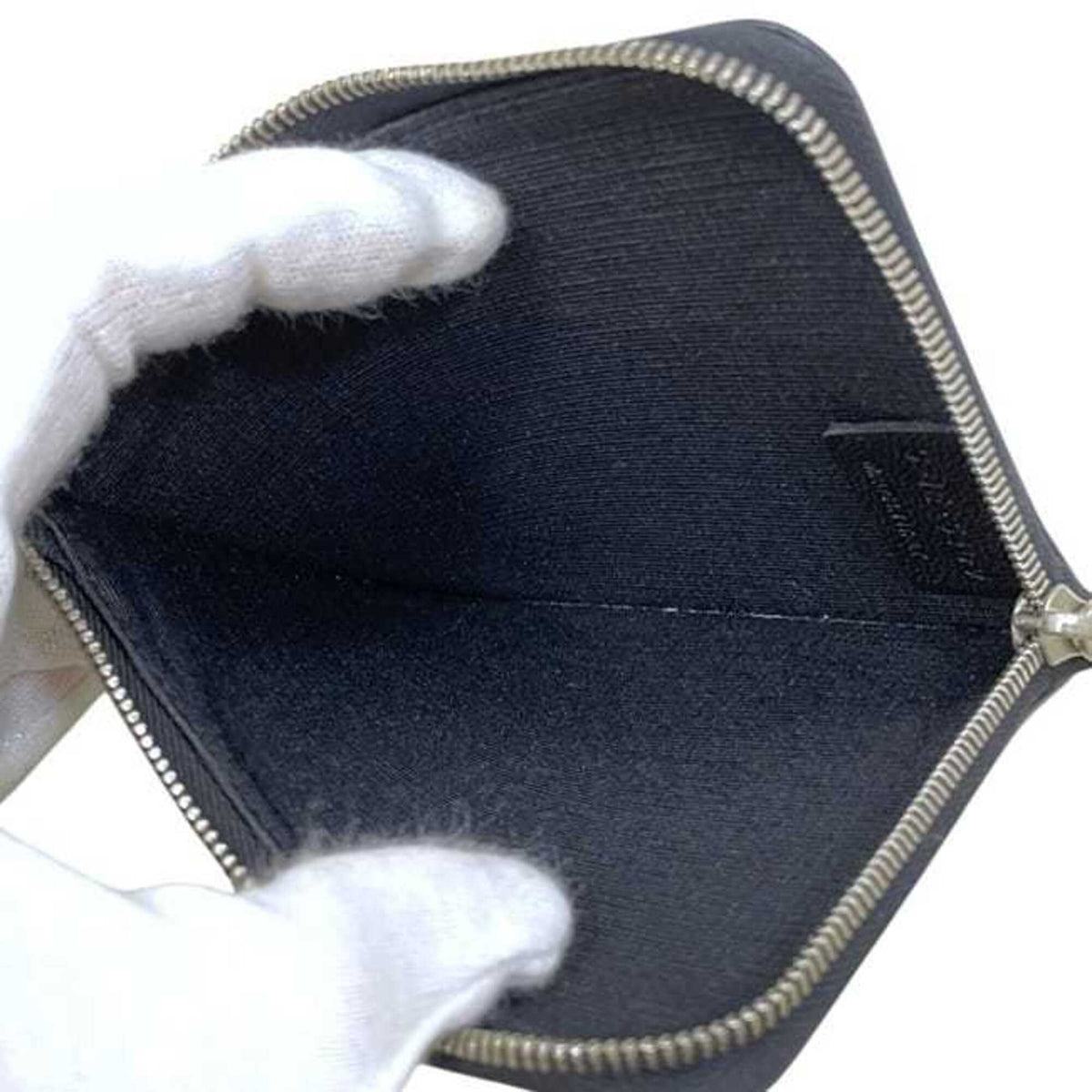 Celine Black Leather Coin Purse/Coin Case (Pre-Owned)