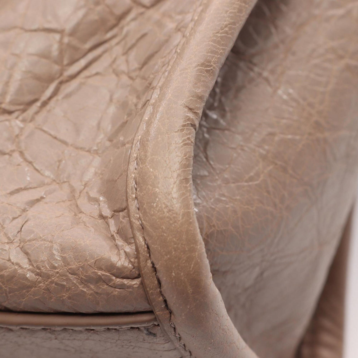 Balenciaga Beige Leather Handbag (Pre-Owned)
