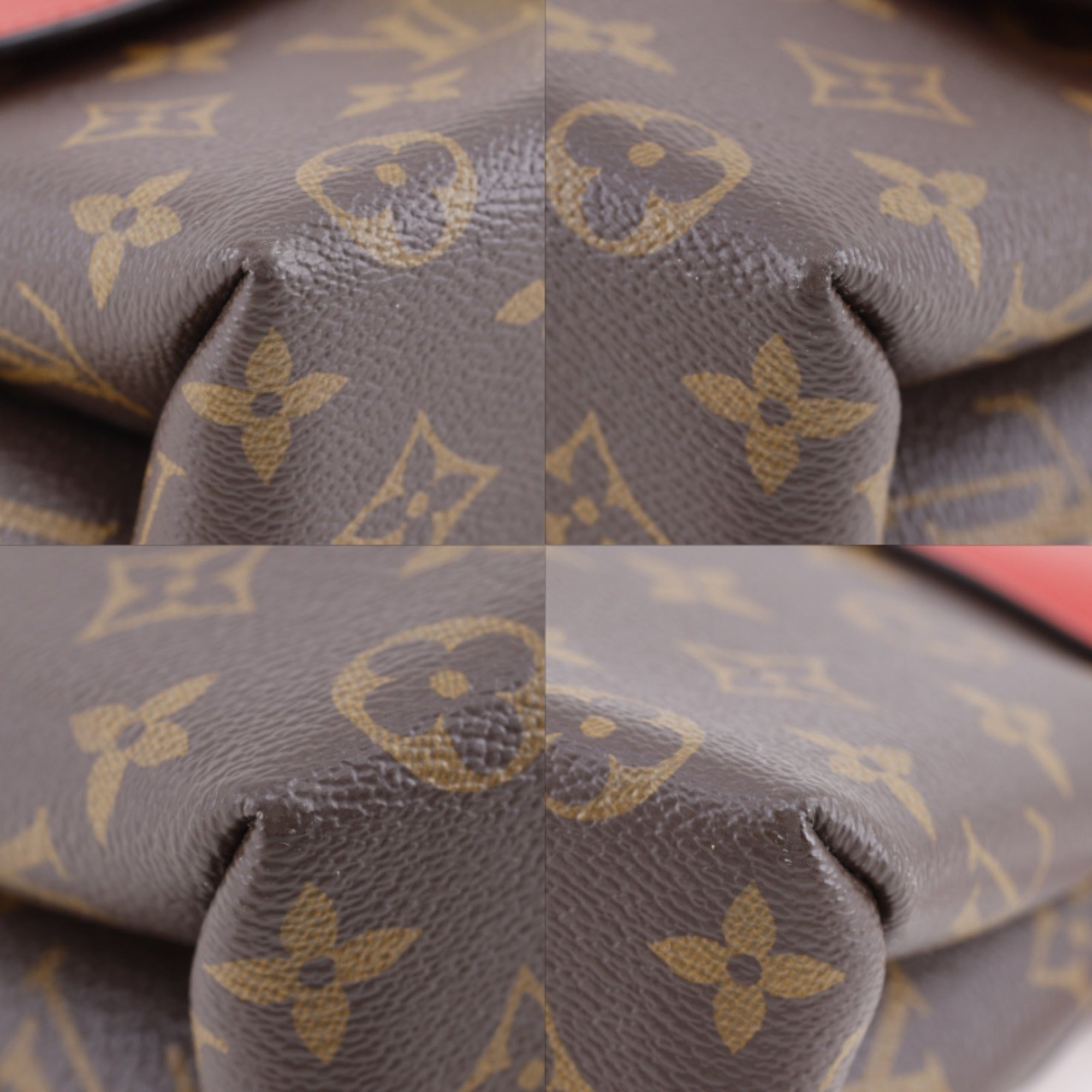 Louis Vuitton Brown Coquelicots Monogram Monogram Handbag (Pre-Owned)