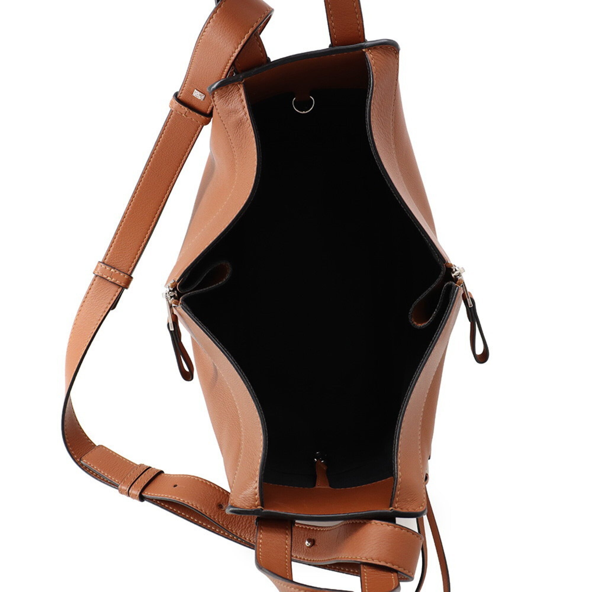 Loewe Hammock Brown Leather Handbag Shoulder Bag (Pre-Owned)