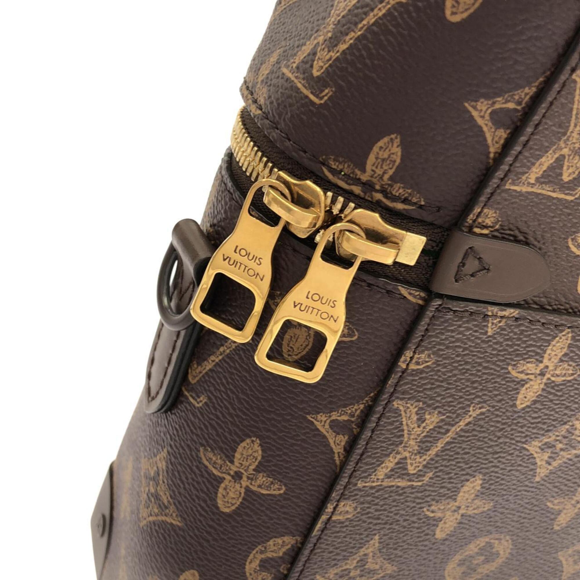 Louis Vuitton Monogram Marron Coated Canvas Handbag (Pre-Owned)