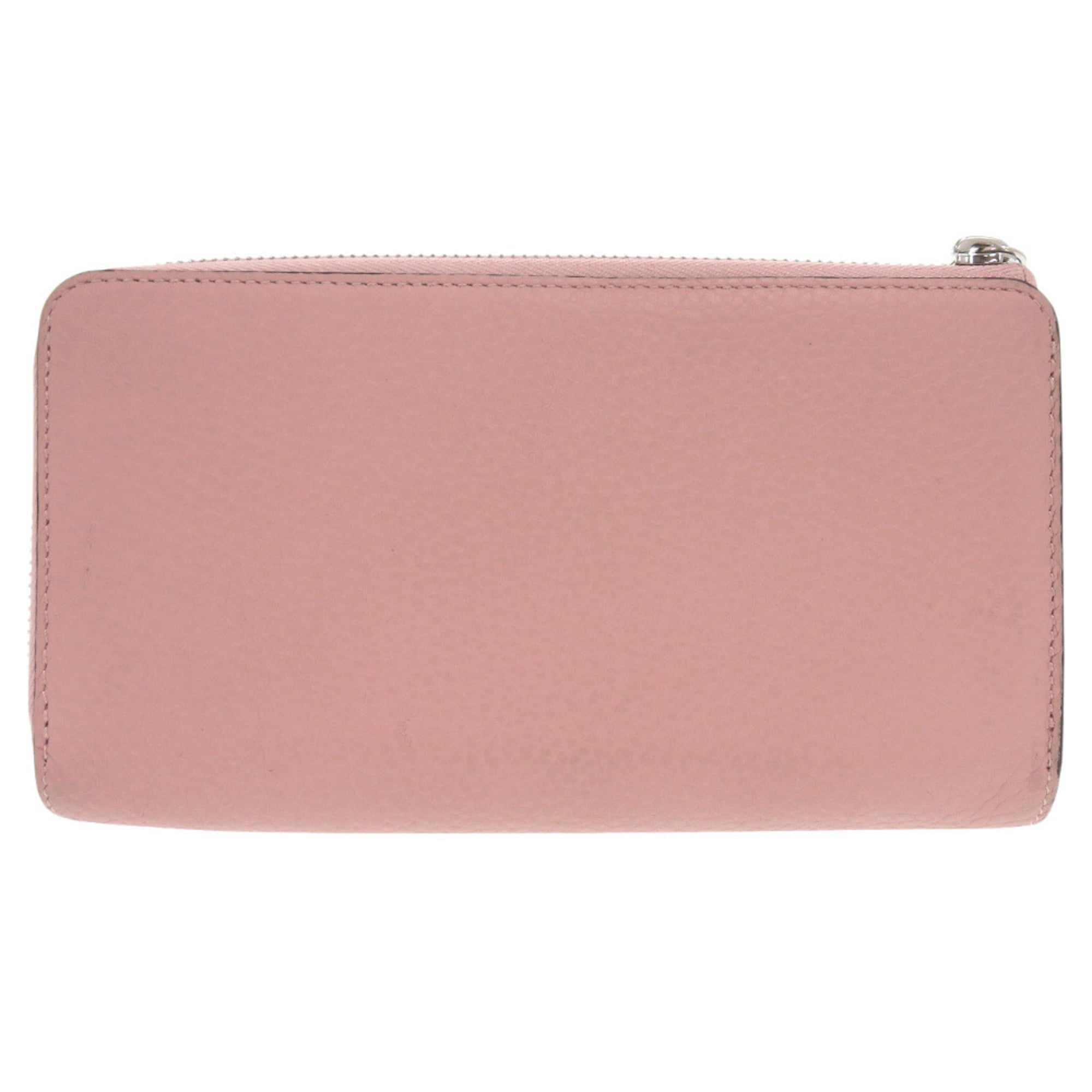 Louis Vuitton Magnolia Pink Leather Long Wallet (Bi-Fold) (Pre-Owned)