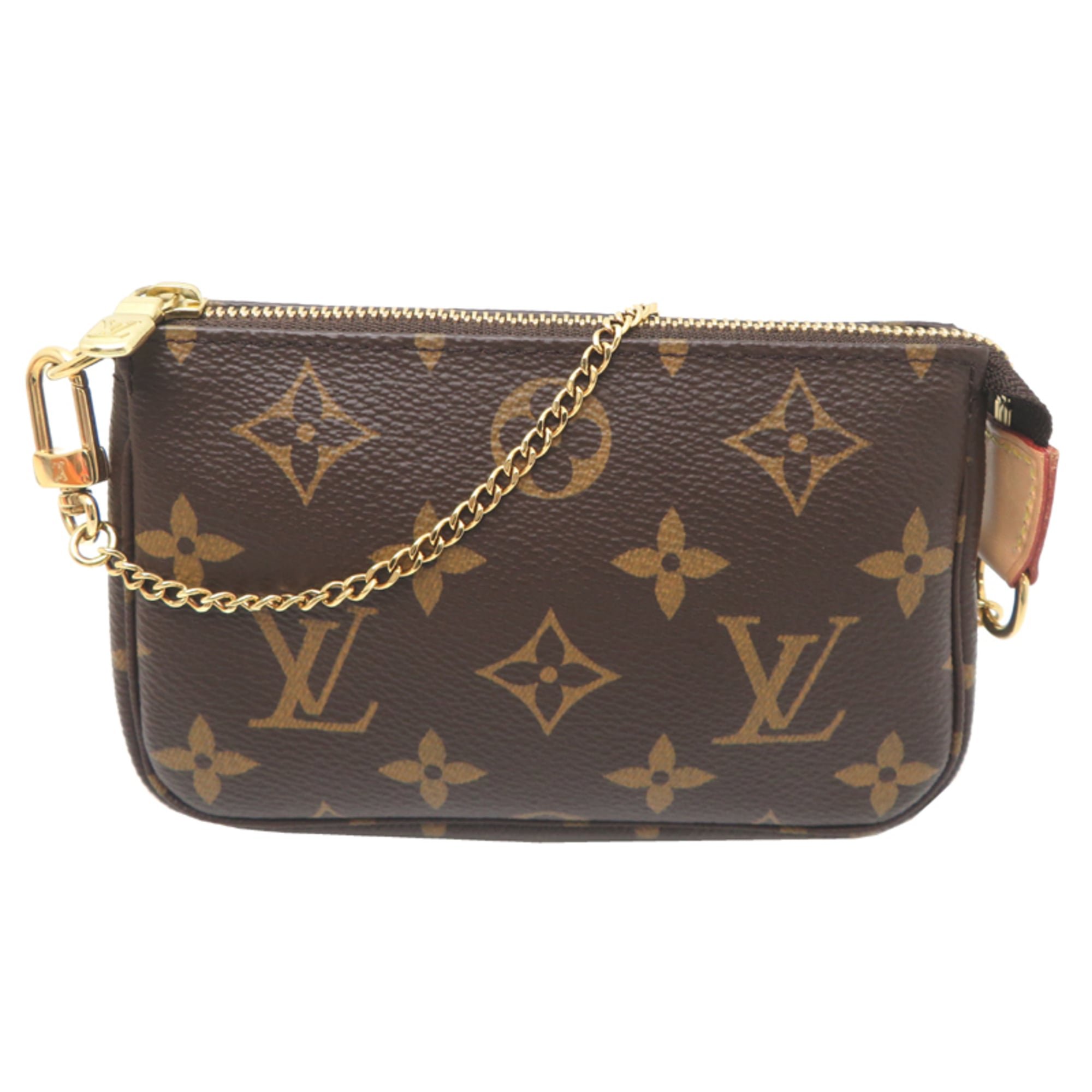 Louis Vuitton Brown Monogram Pochette Pouch (Pre-Owned)