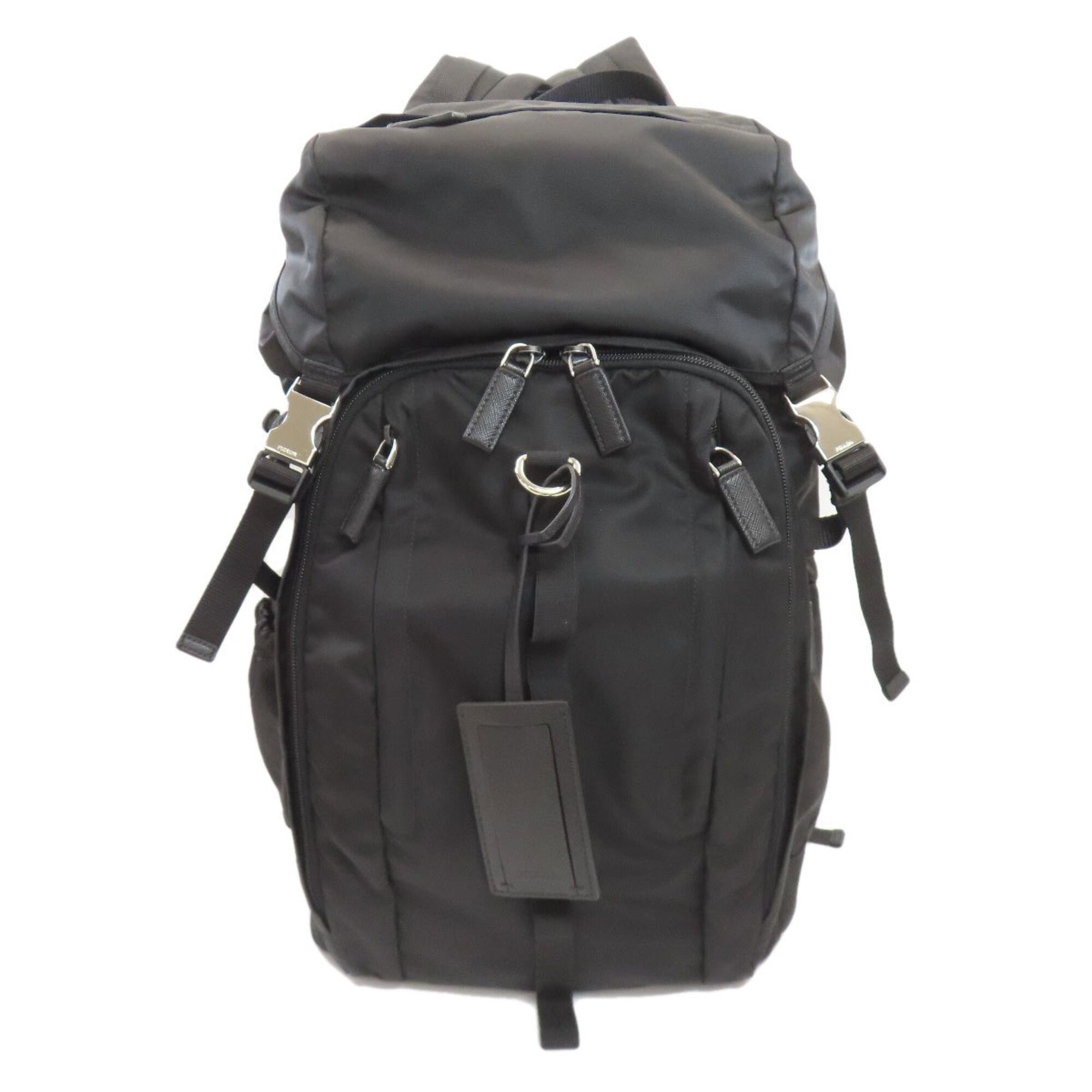 Prada Black Nylon Backpack (Pre-Owned)