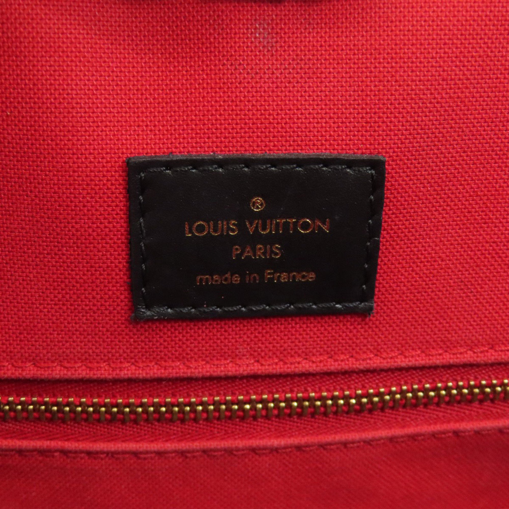 Louis Vuitton Brown Monogram Reverse Tote Bag (Pre-Owned)
