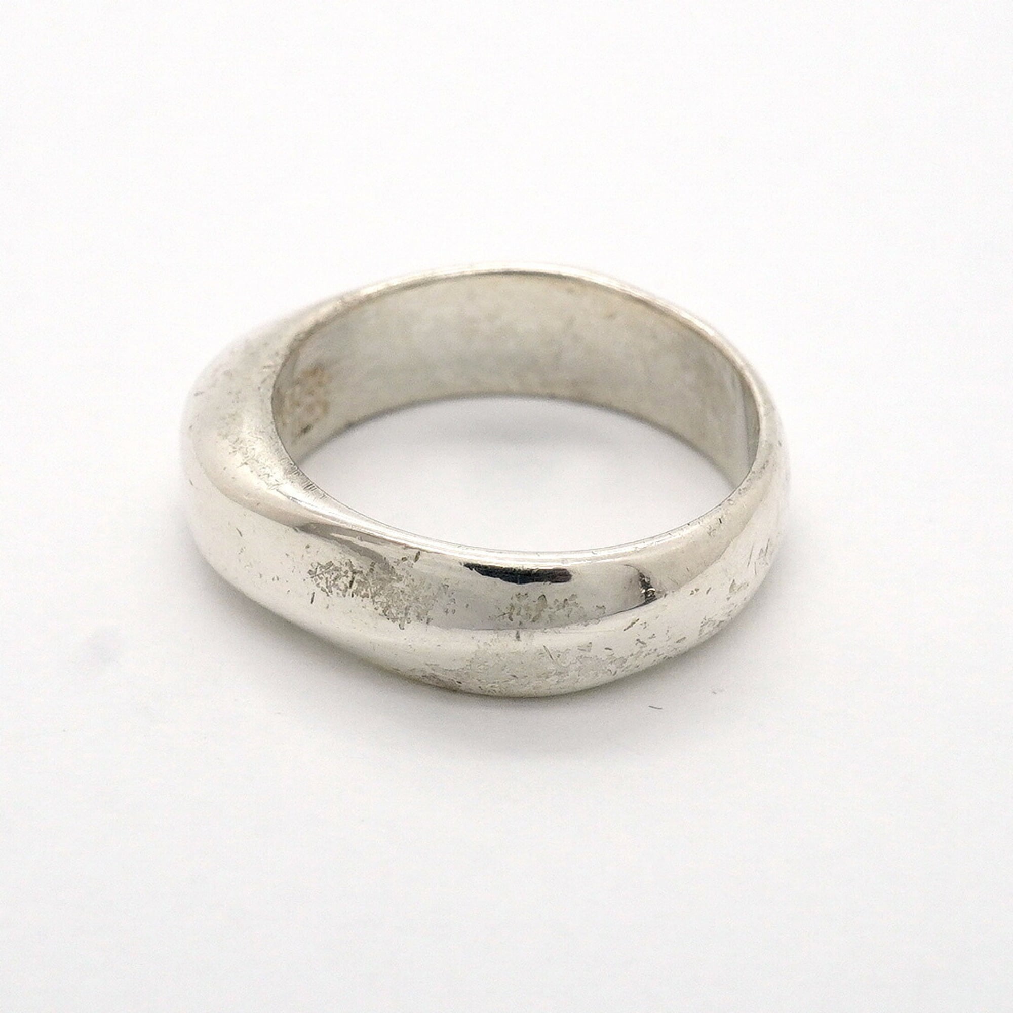 Tiffany Silver 925 Band Ring (Pre-Owned)