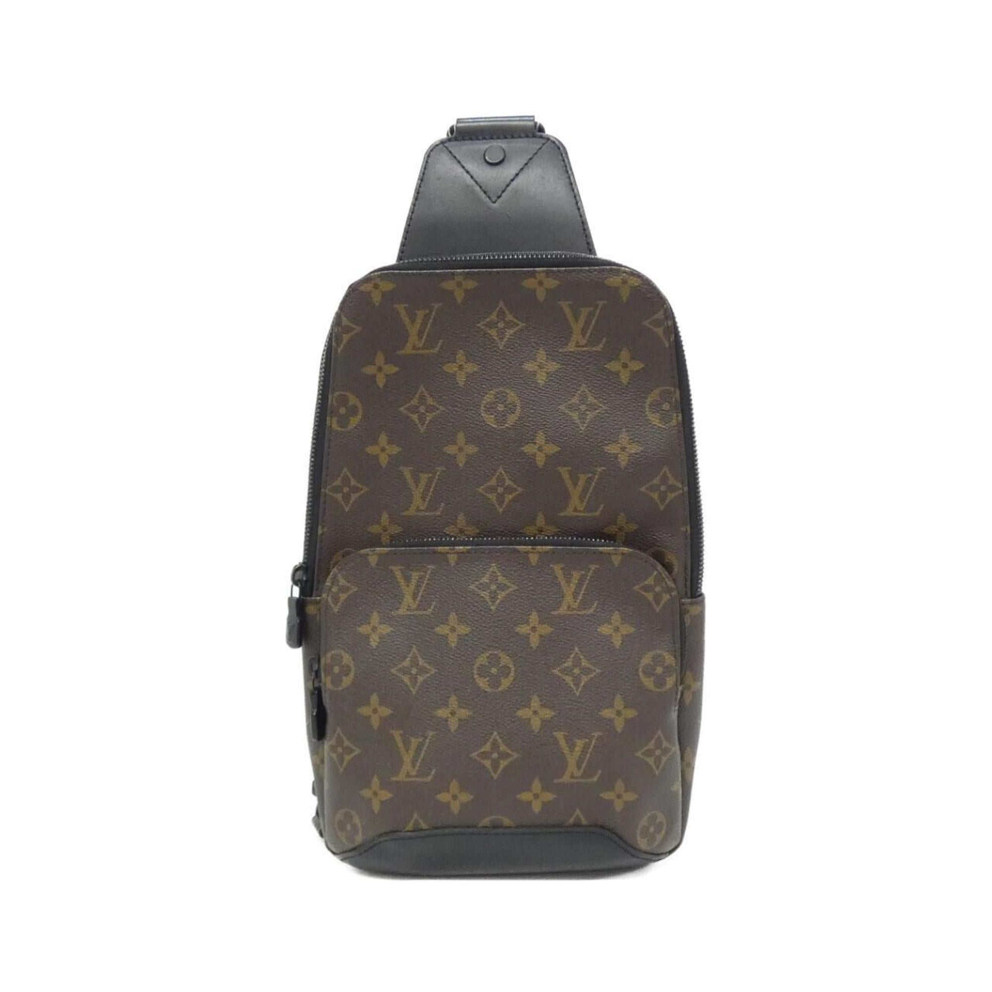 Louis Vuitton Brown Coated Canvas Shoulder Bag (Pre-Owned)