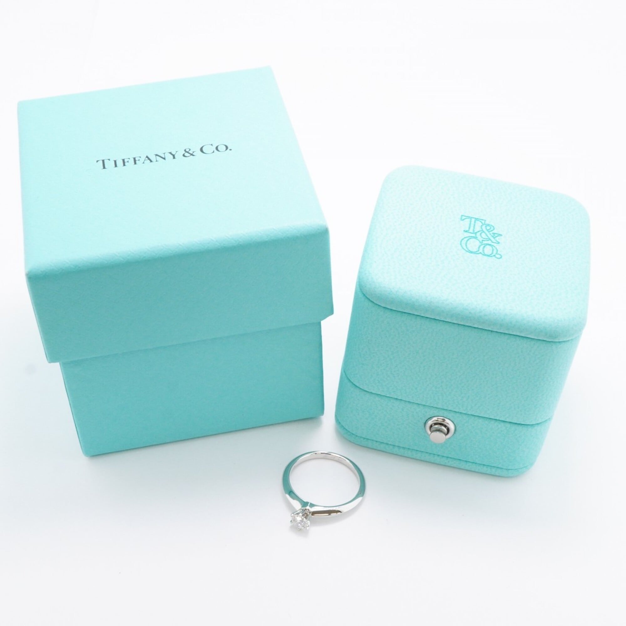 Tiffany Platinum 950 Band Ring (Pre-Owned)