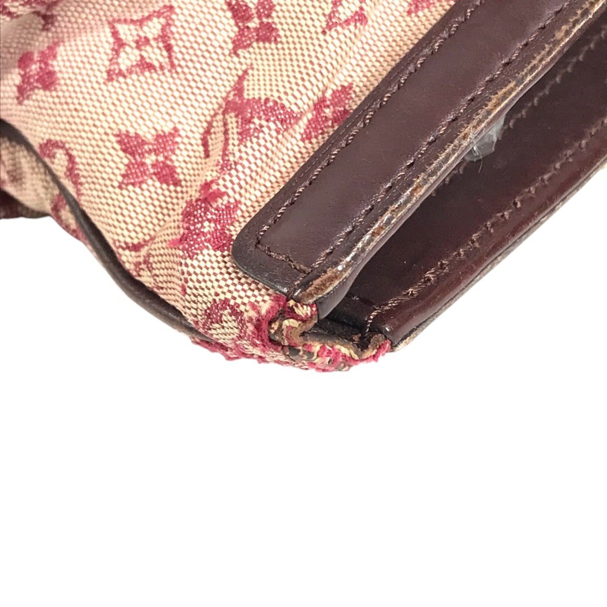 Louis Vuitton Cerise Red Color Monogram Mini Handbag Tote Bag (Pre-Owned)