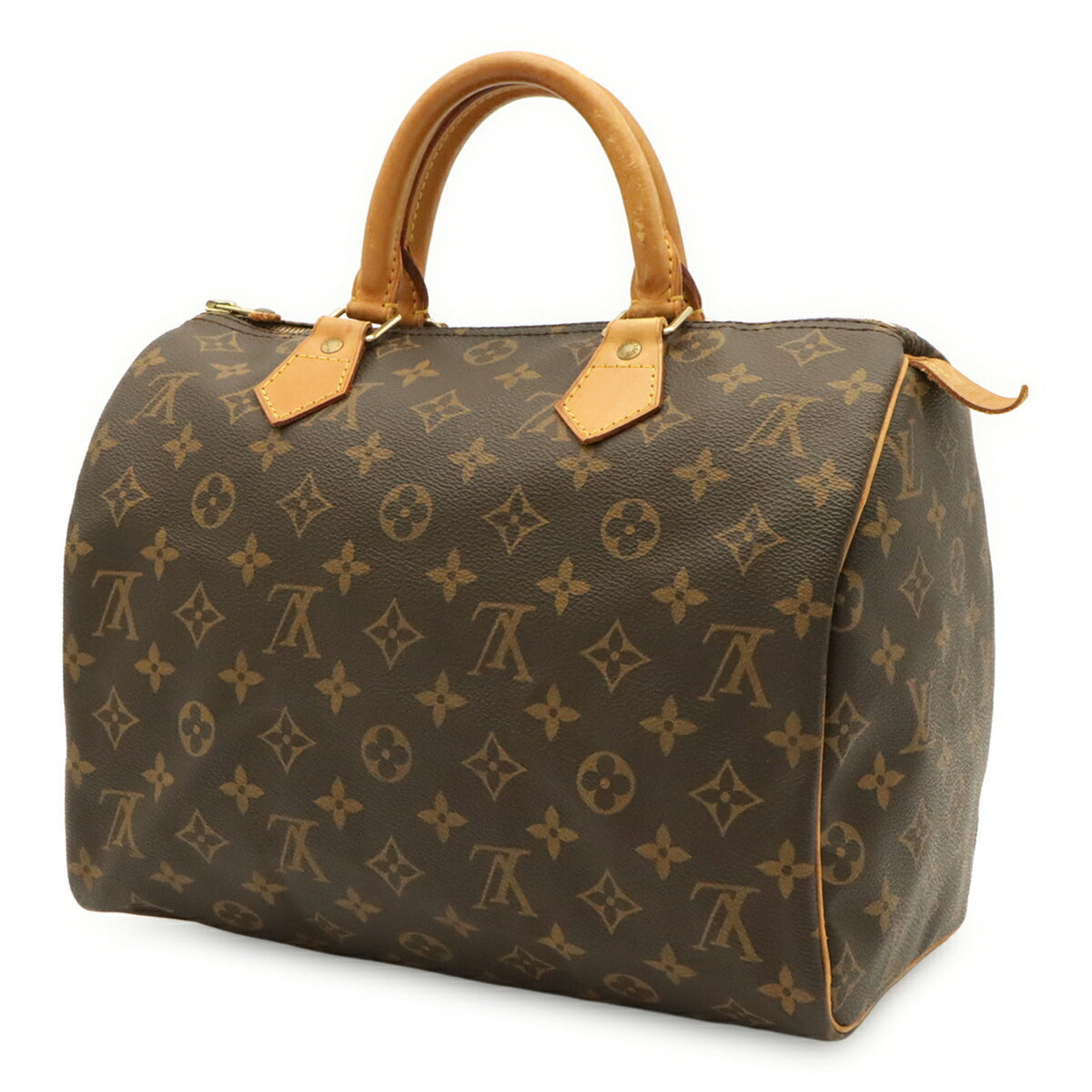 Louis Vuitton Brown Monogram Canvas Pvc Coated Canvas Handbag (Pre-Owned)