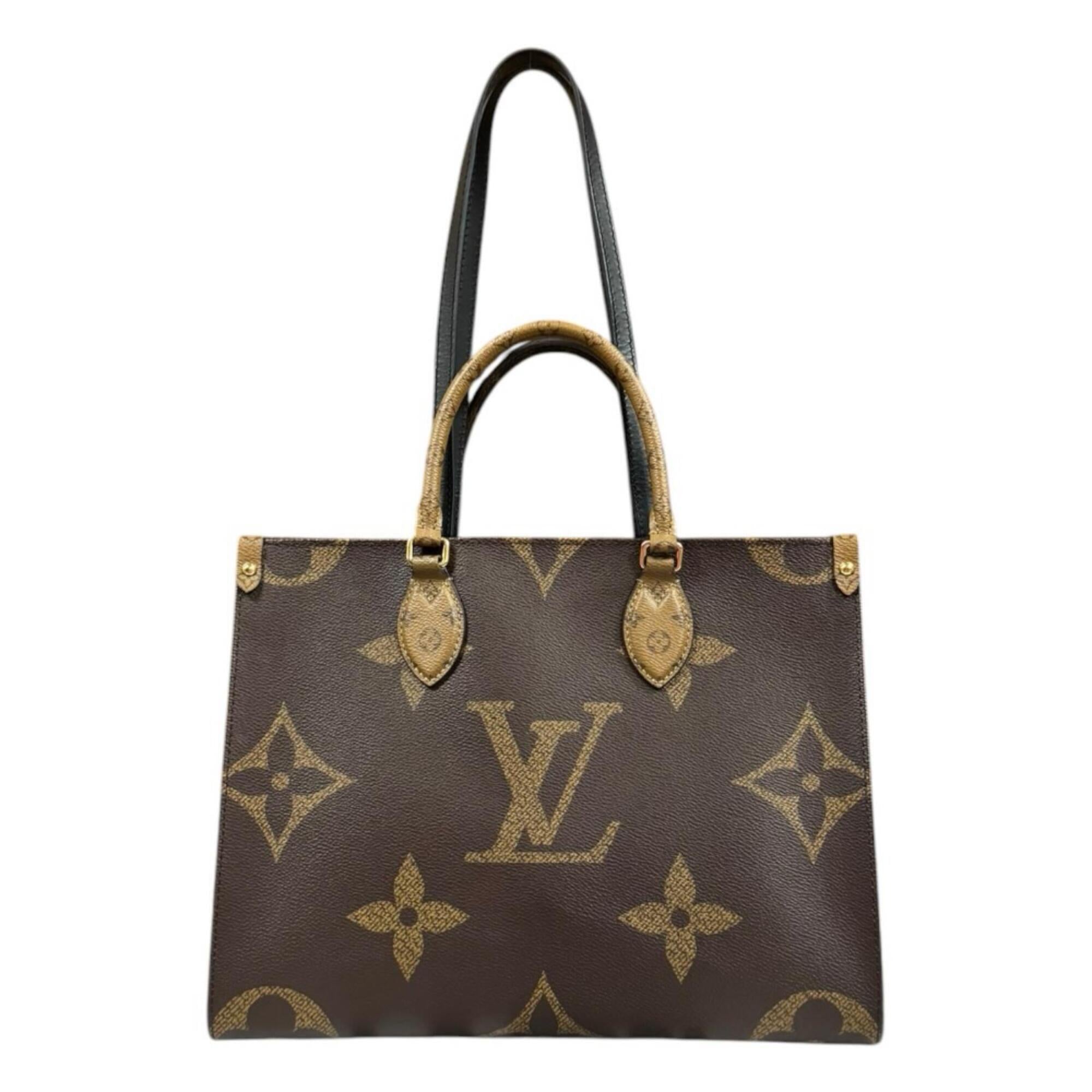 Louis Vuitton Monogram Reverse Brown Monogram Monogram Reverse Tote Bag (Pre-Owned)