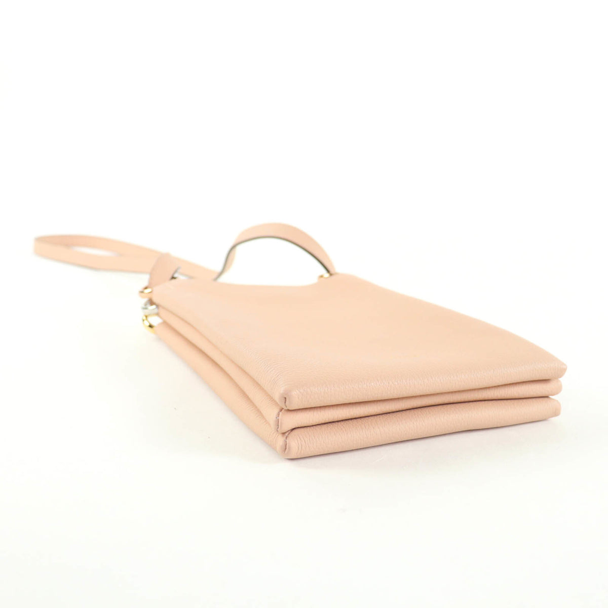Cartier Pink Leather Shoulder Bag (Pre-Owned)