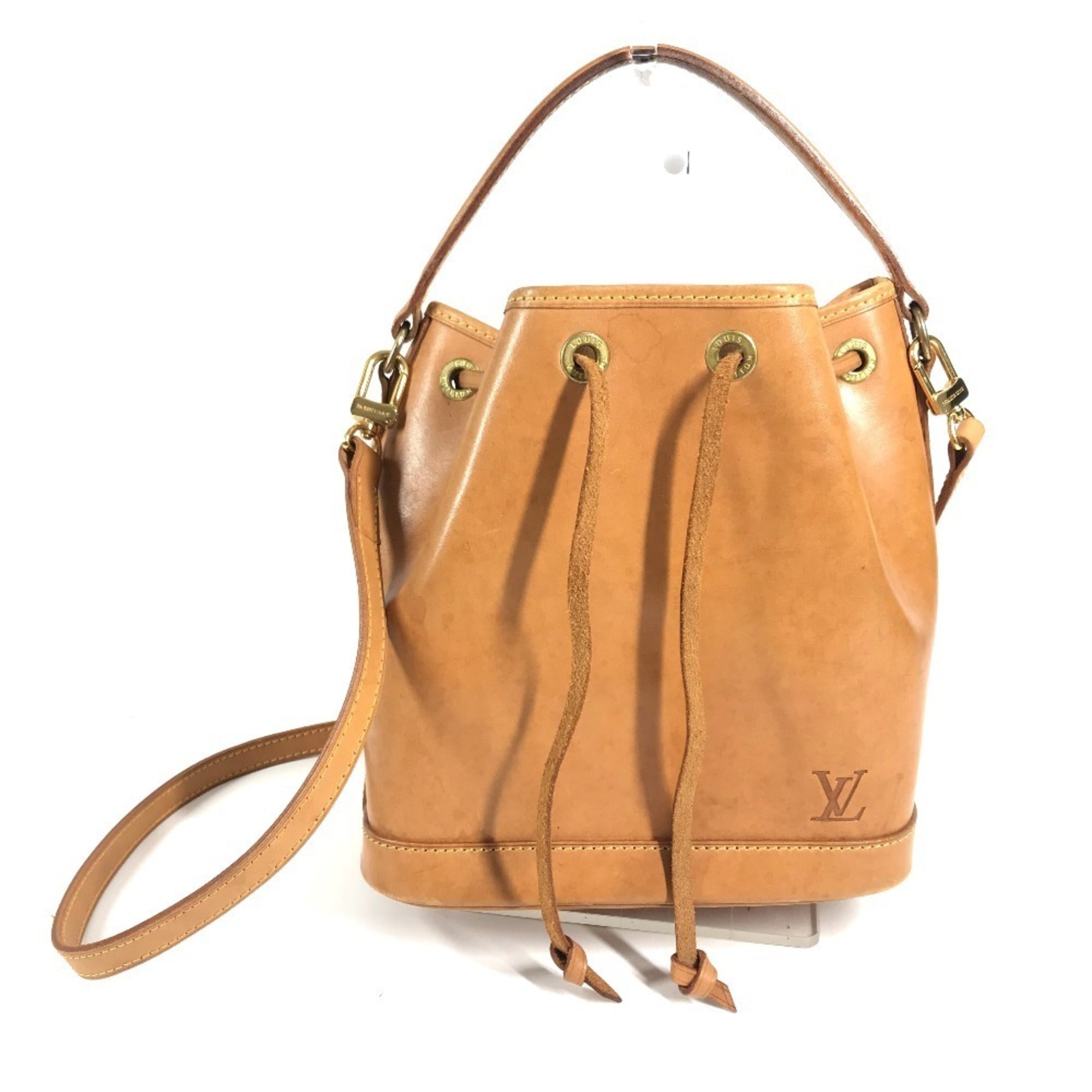 Louis Vuitton Beige Nomade Leather Leather Handbag Shoulder Bag (Pre-Owned)
