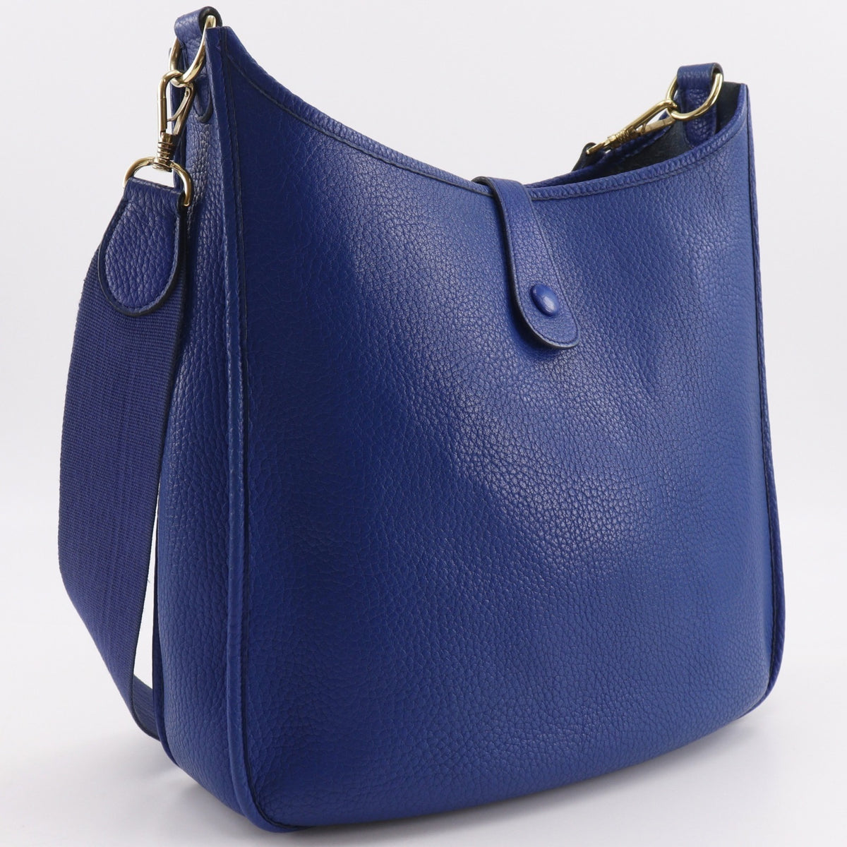 Hermes Blue Ardennes Leather Shoulder Bag (Pre-Owned)