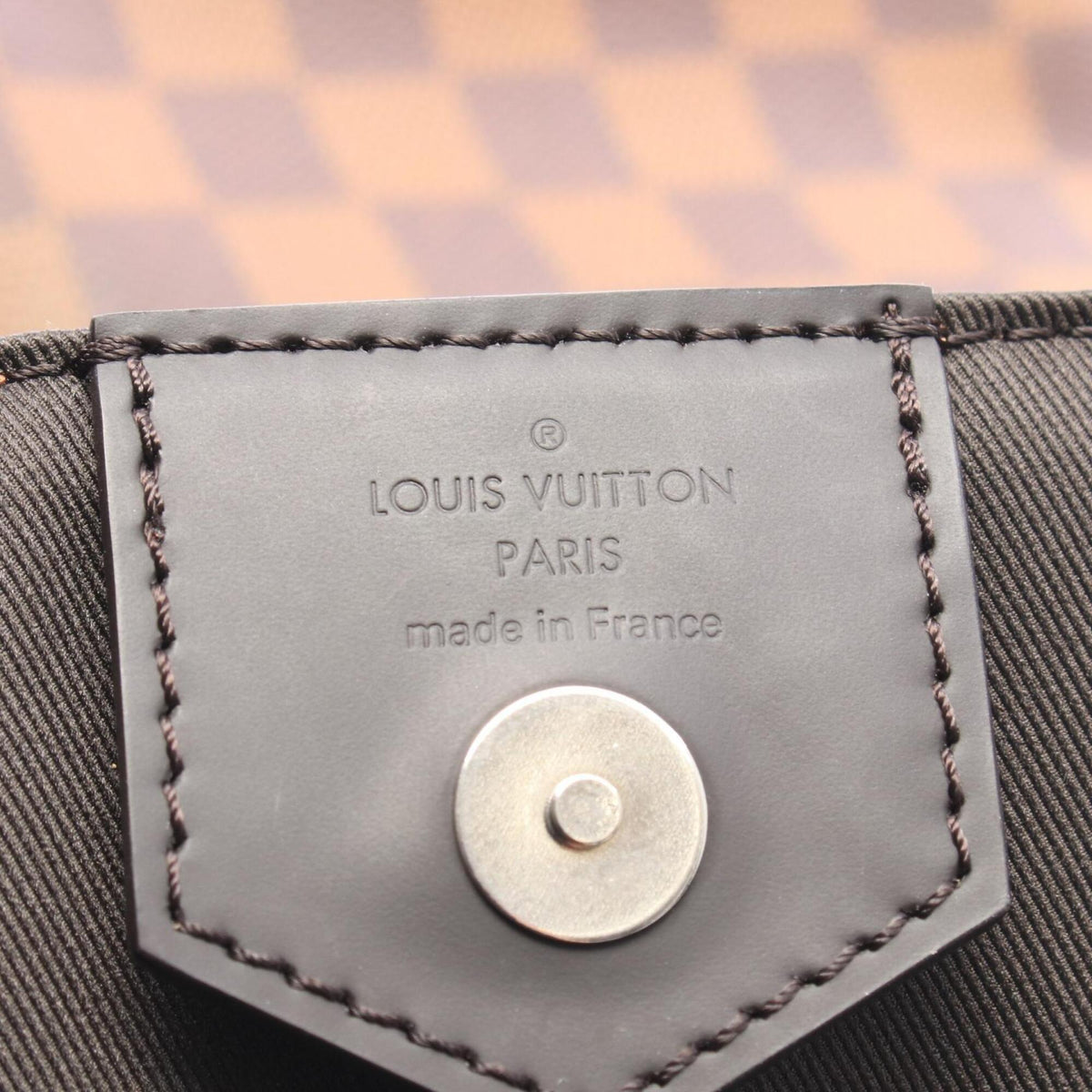 Louis Vuitton Brown Multi-Color Coated Canvas Rayon Handbag Tote Bag (Pre-Owned)