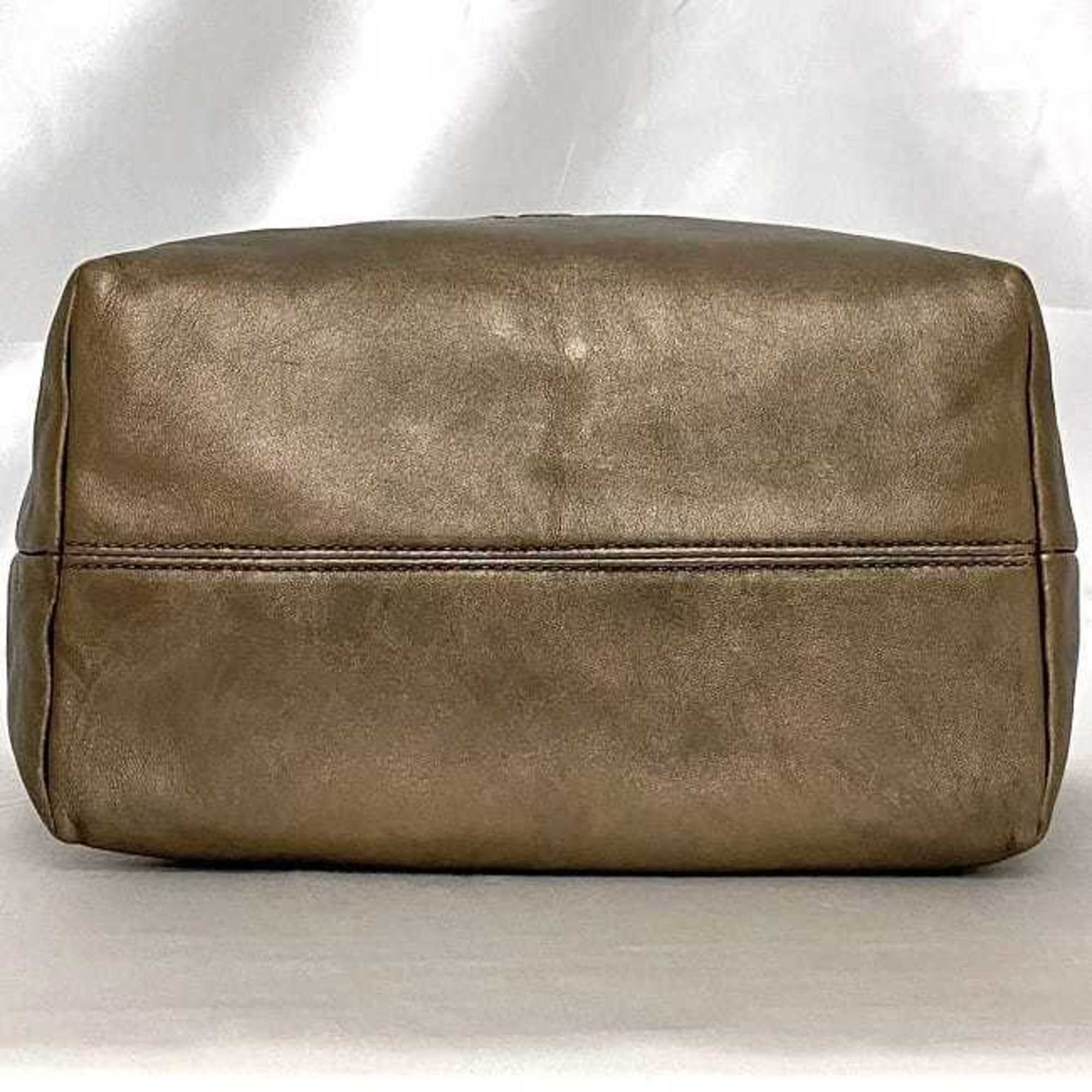 Loewe Brown Nappa Leather Leather Tote Bag (Pre-Owned)
