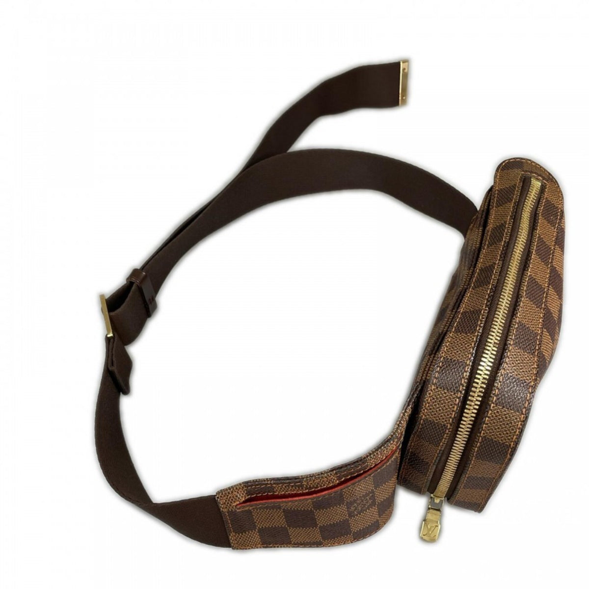 Louis Vuitton Damier Brown Damier Canvas Sling Bag (Pre-Owned)