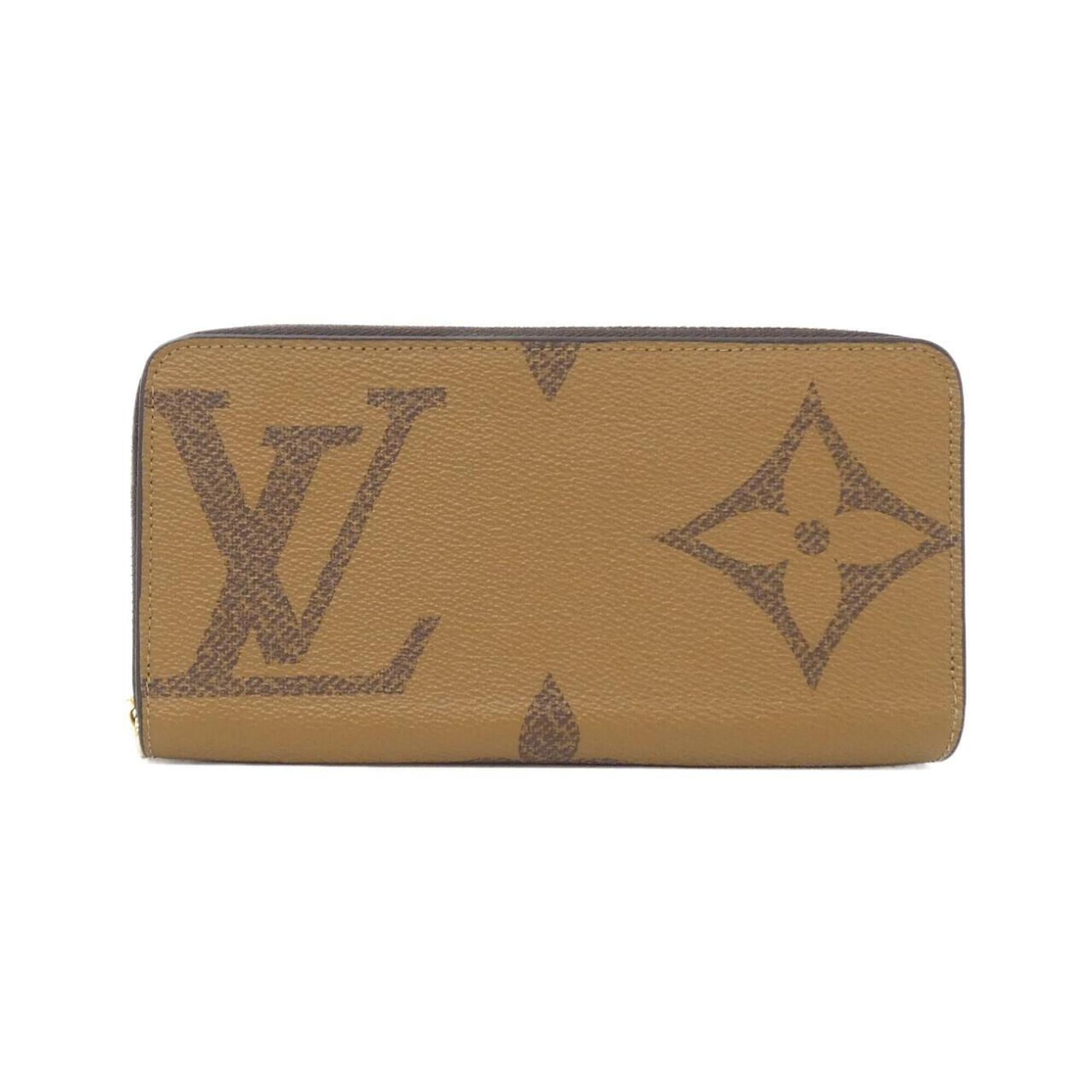 Louis Vuitton Marron Monogram Monogram Coated Canvas Long Wallet (Bi-Fold) (Pre-Owned)