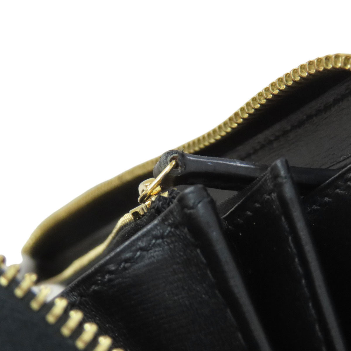 Gucci Black Leather Long Wallet (Bi-Fold) (Pre-Owned)