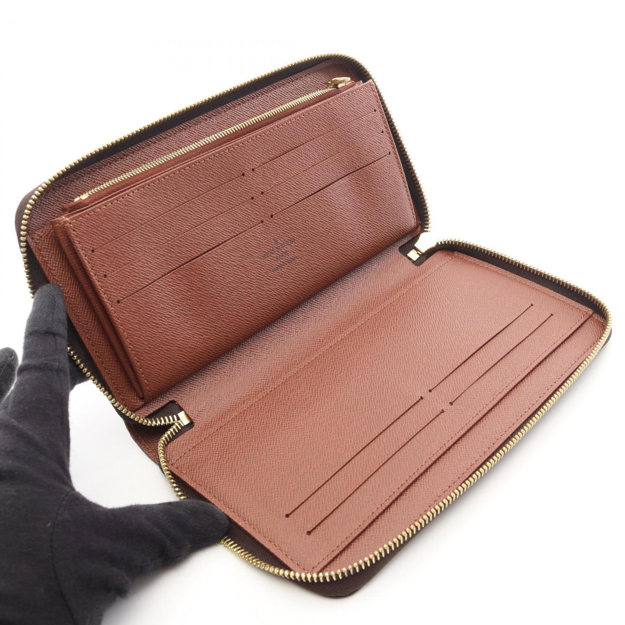 Louis Vuitton Monogram Brown Pvc Long Wallet (Bi-Fold) (Pre-Owned)
