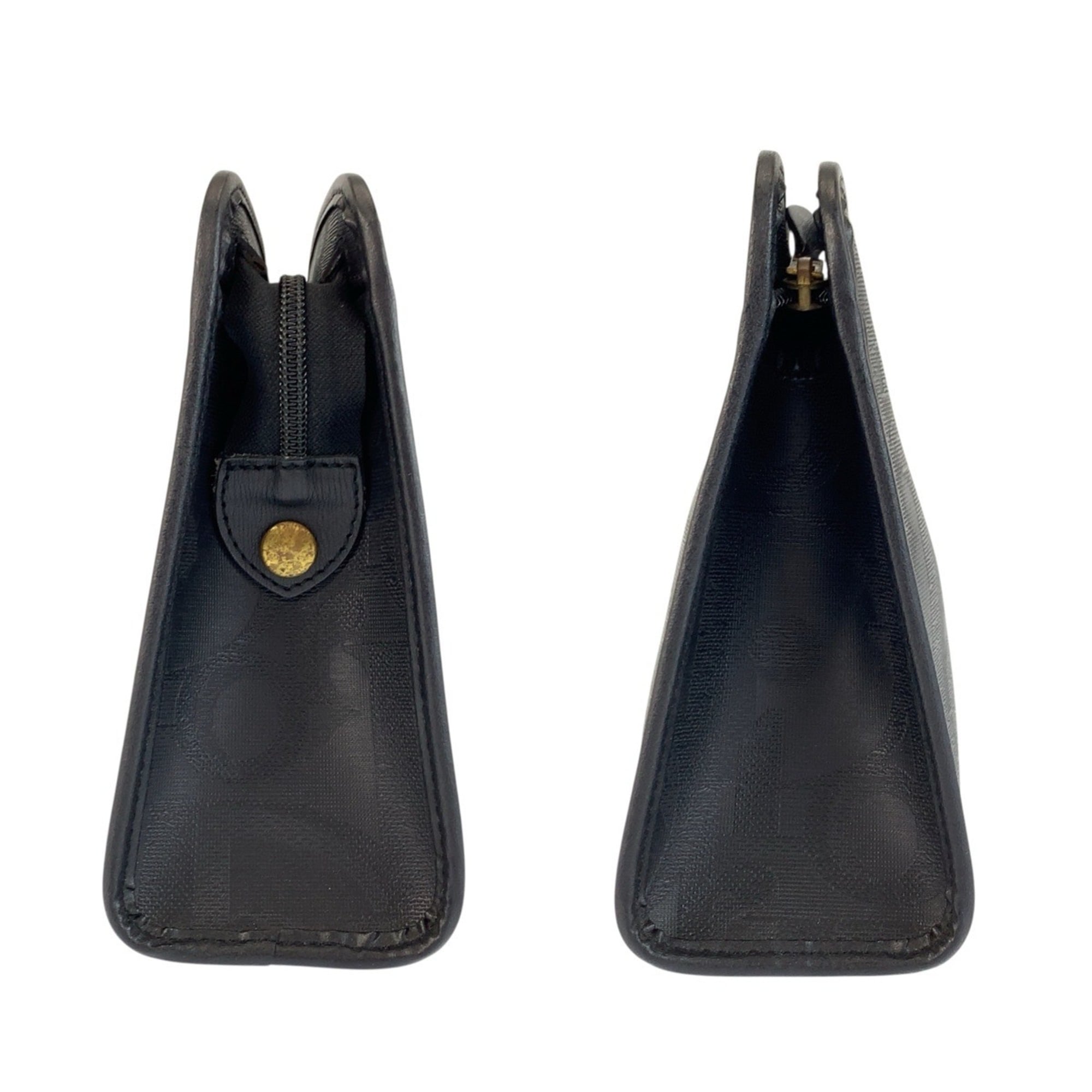 Christian Dior Black Pvc Clutch Bag (Pre-Owned)