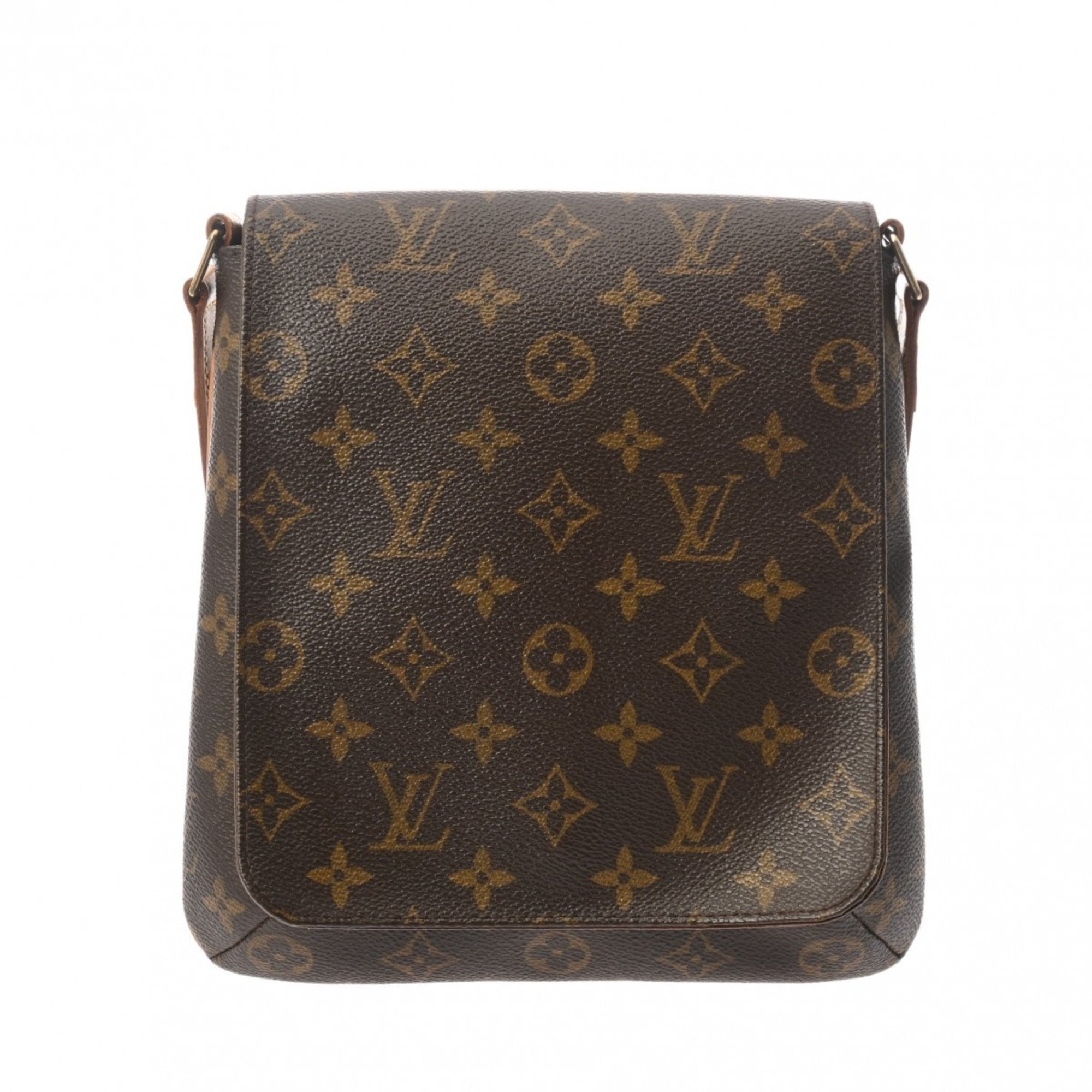 Louis Vuitton Brown Monogram Shoulder Bag (Pre-Owned)