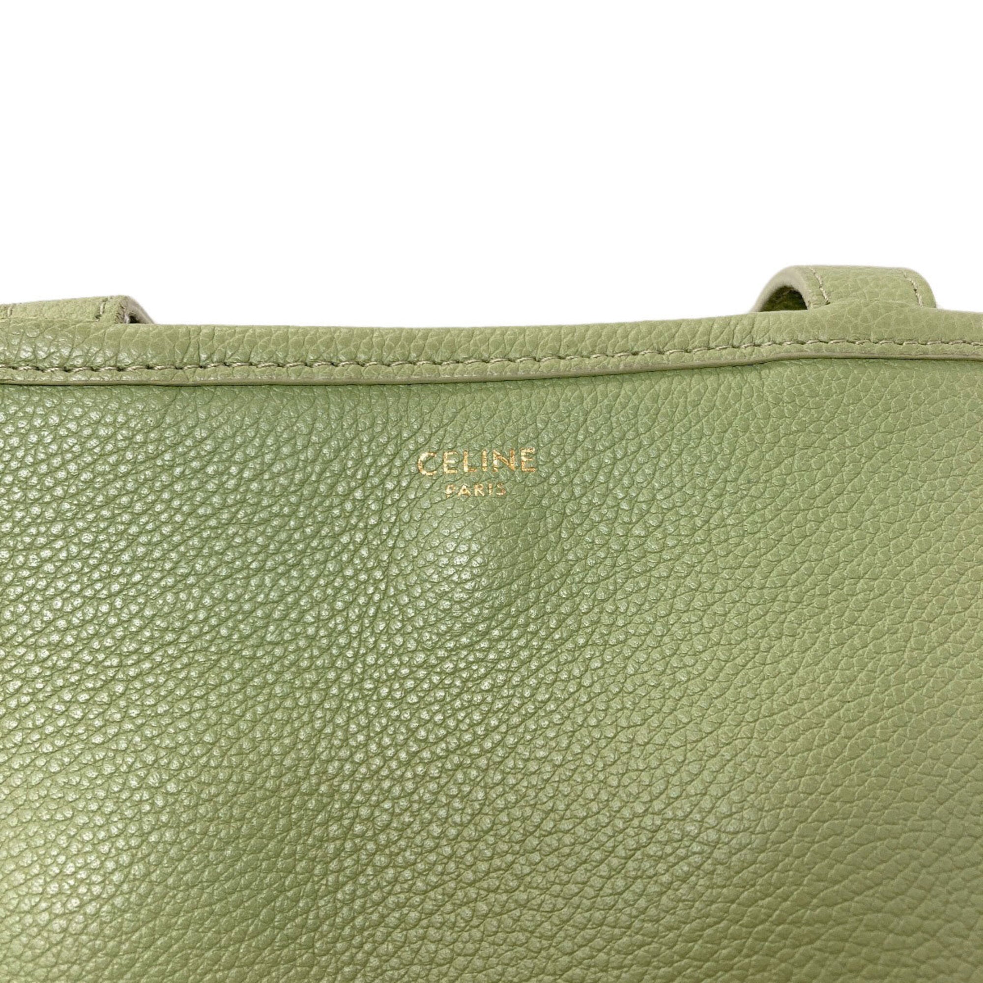 Celine Green Handbag (Pre-Owned)