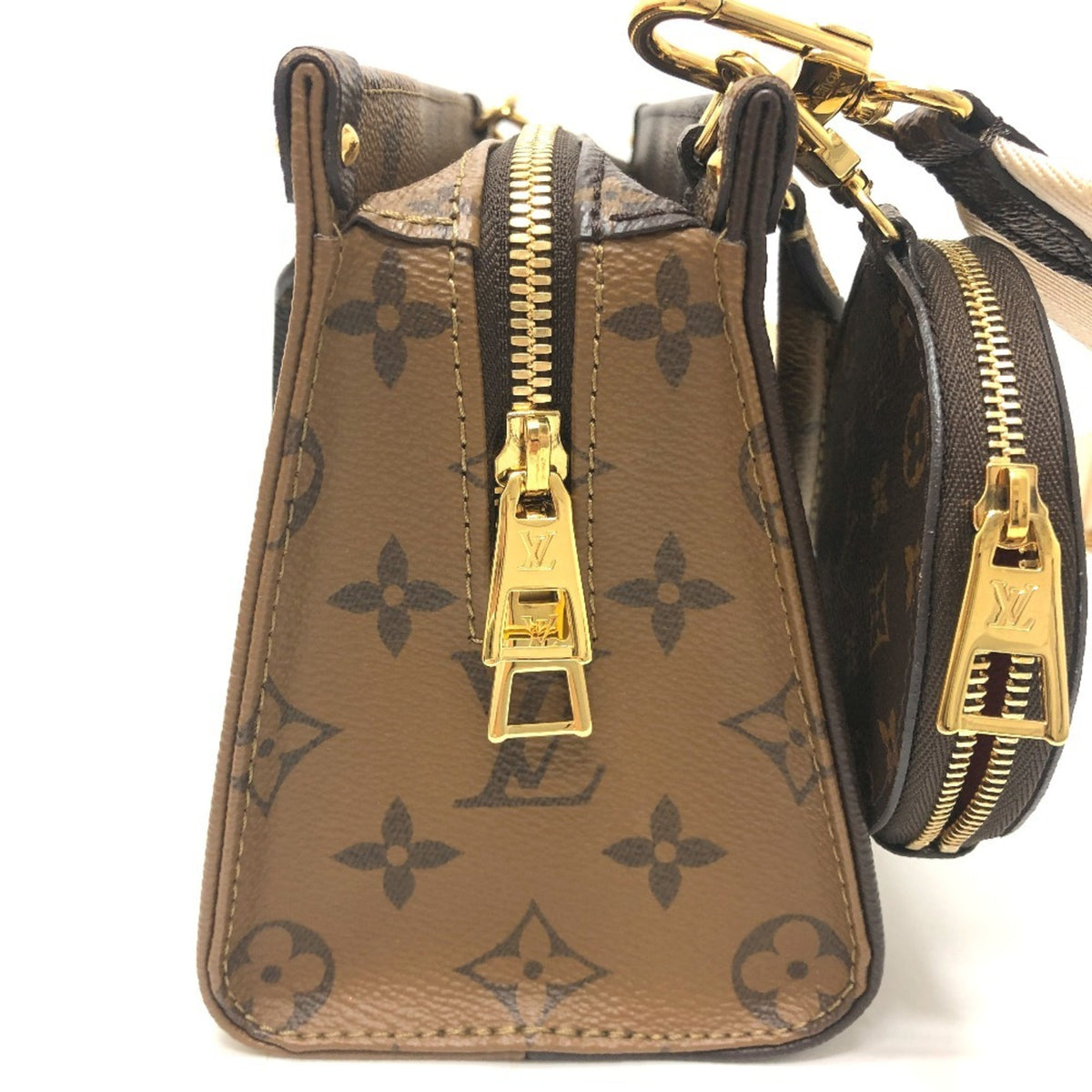Louis Vuitton Black Monogram Handbag Pochette Pouch Shoulder Bag (Pre-Owned)