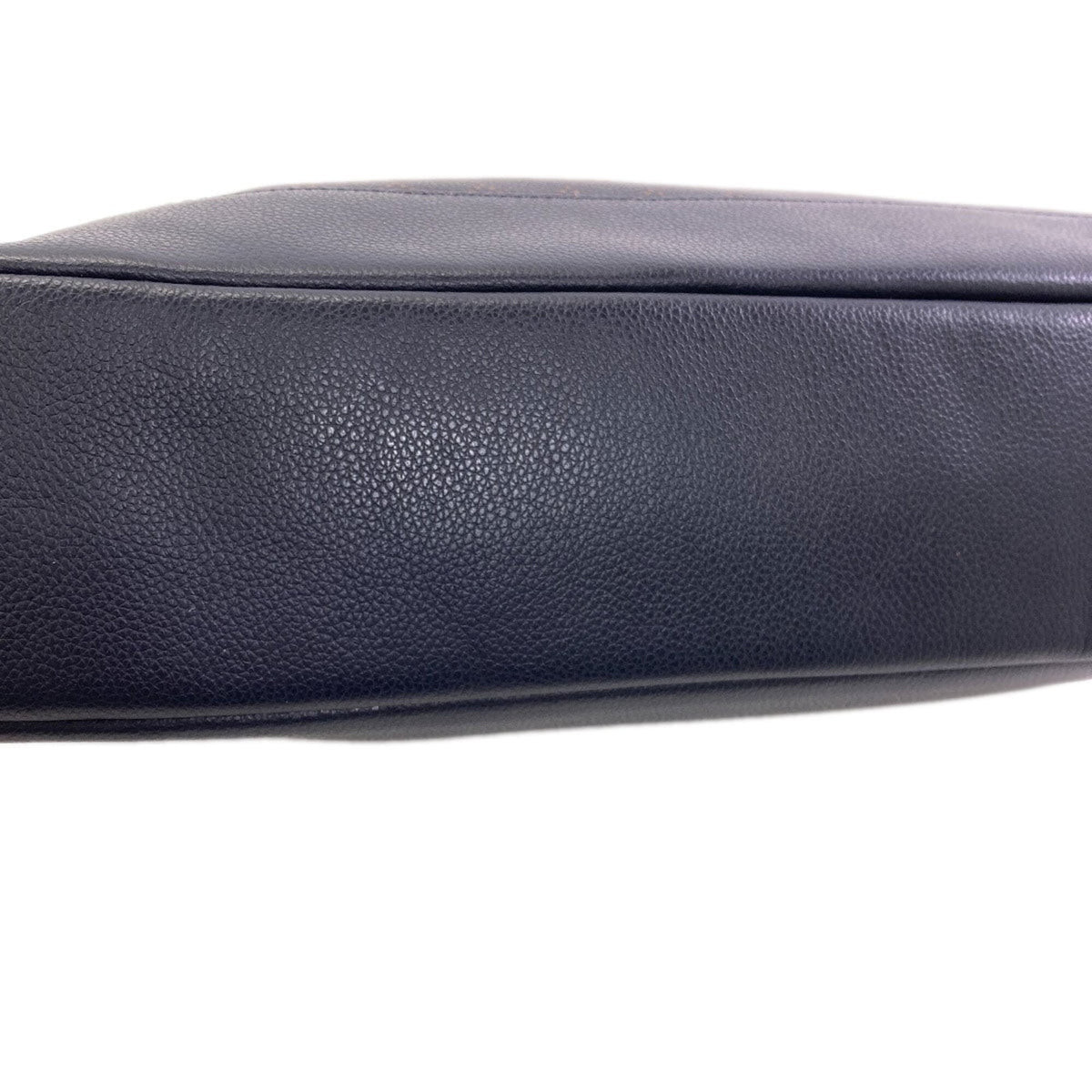 Coach Navy Leather Briefcase (Pre-Owned)