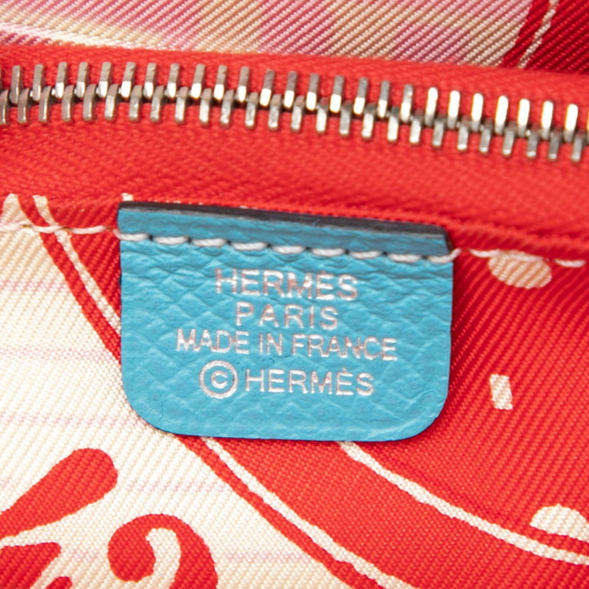 Hermes Blue Epsom Leather Wallet (Bi-Fold) (Pre-Owned)