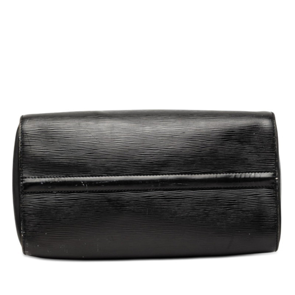 Louis Vuitton Black Noir Leather Boston Bag Handbag (Pre-Owned)