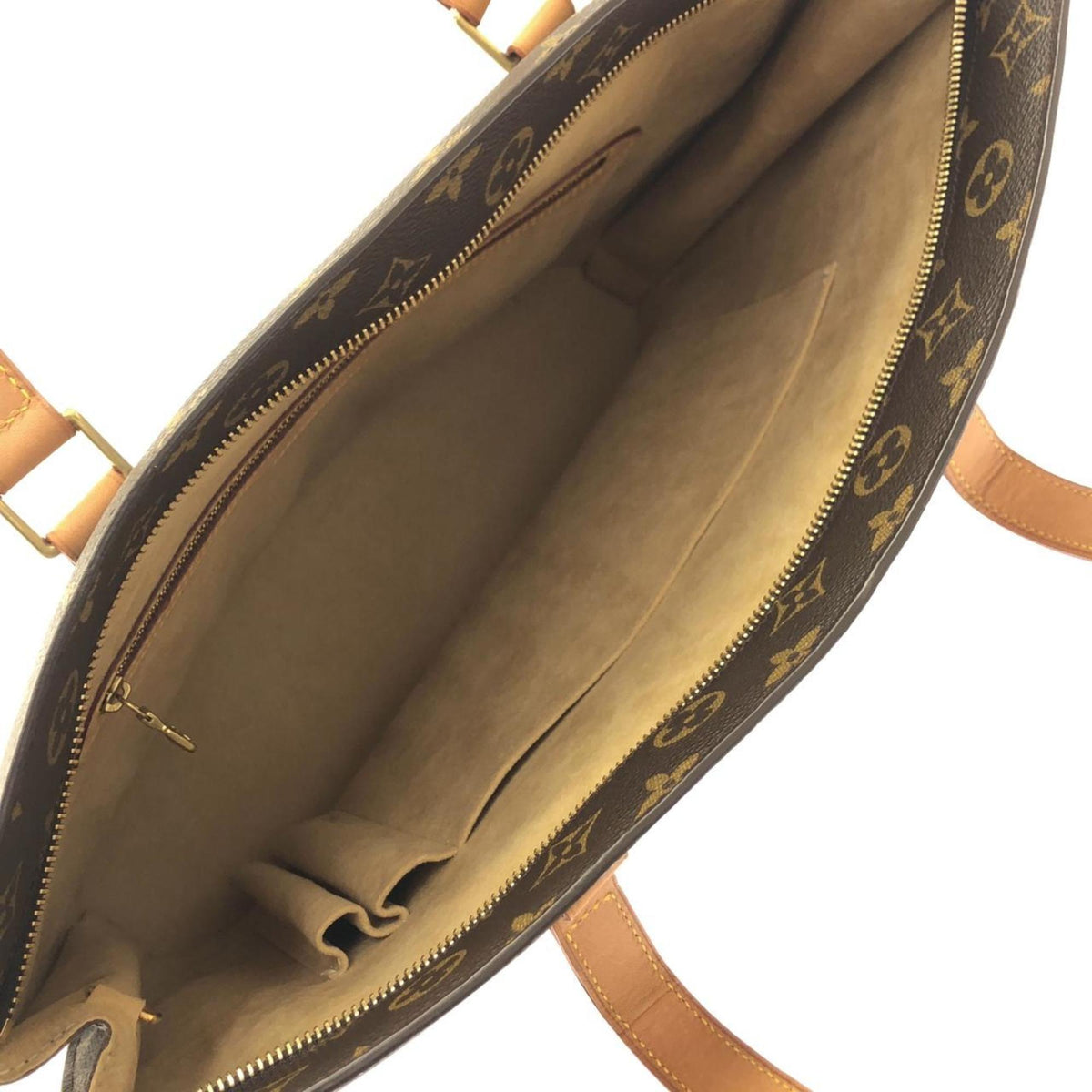 Louis Vuitton Brown Coated Canvas Handbag (Pre-Owned)