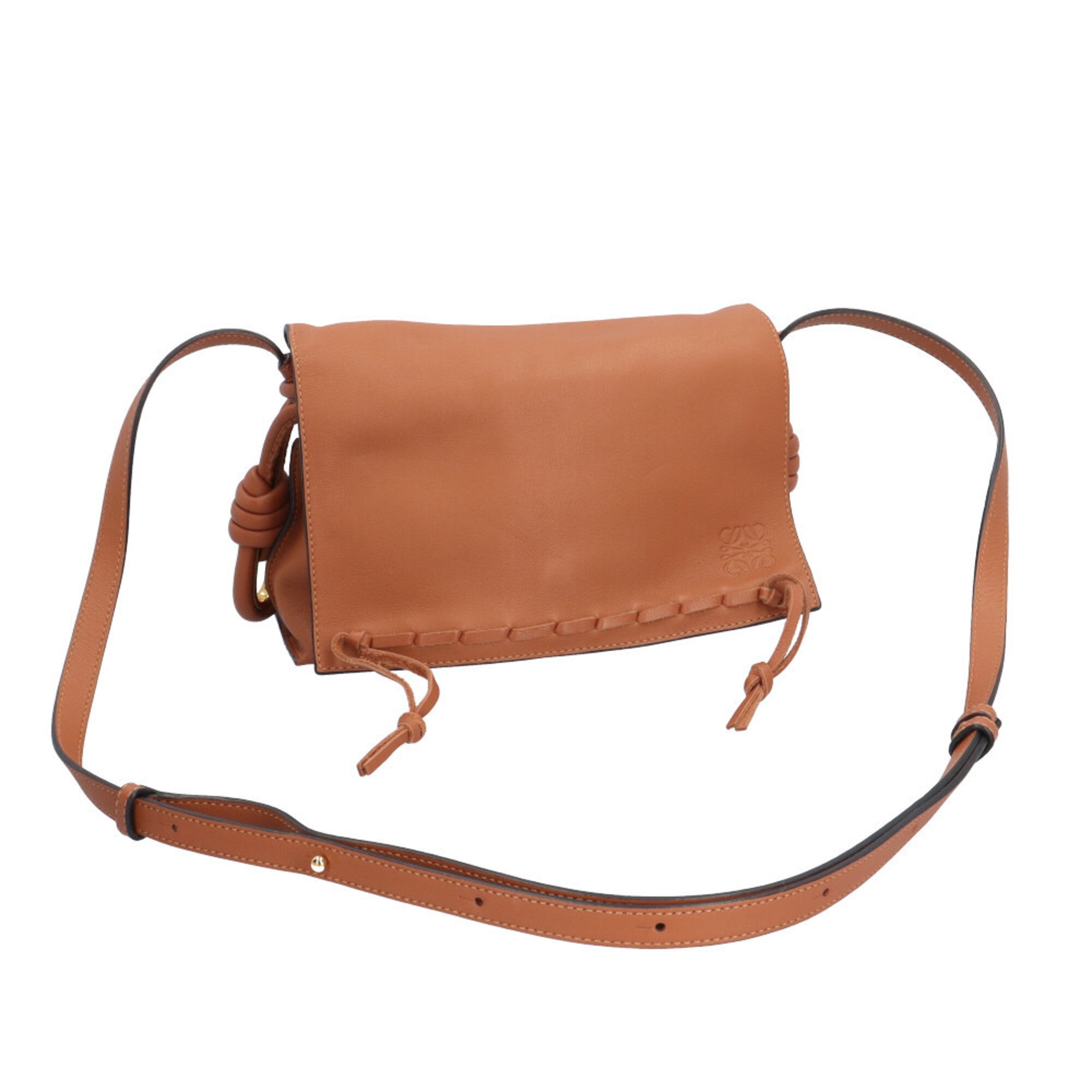 Loewe Brown Leather Shoulder Bag (Pre-Owned)