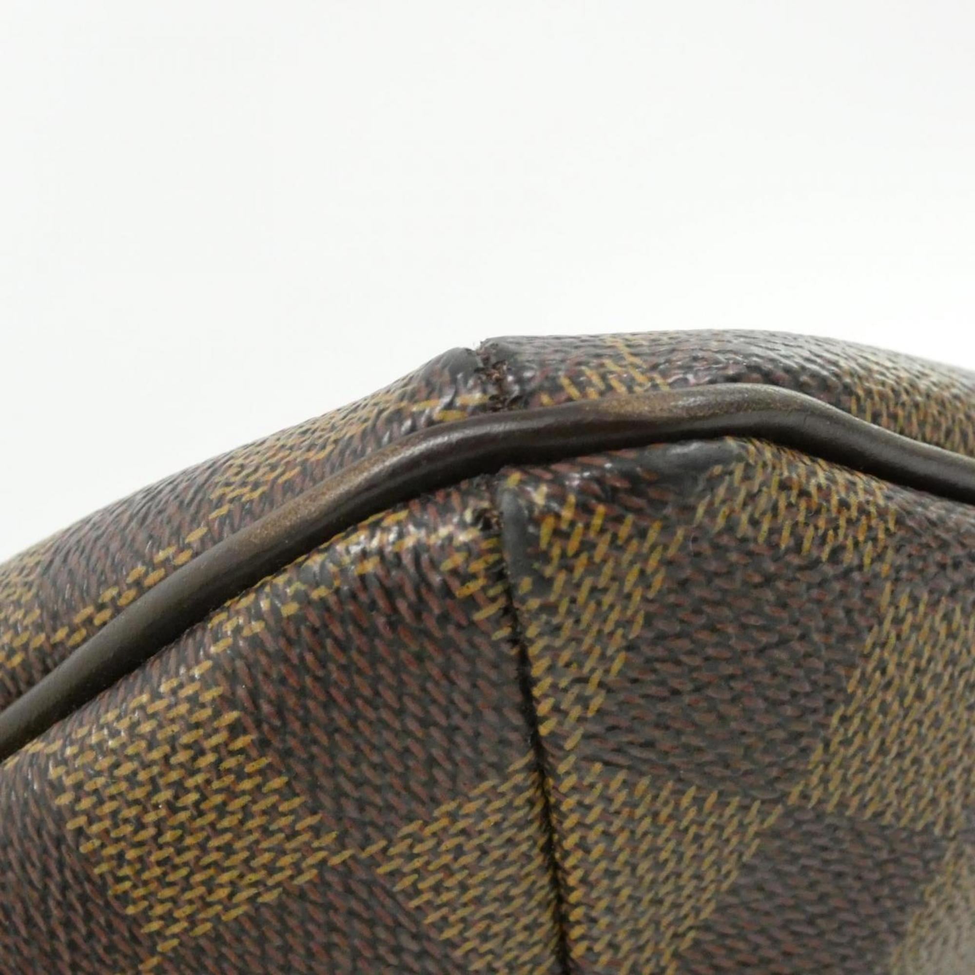 Louis Vuitton Brown Coated Canvas Shoulder Bag (Pre-Owned)
