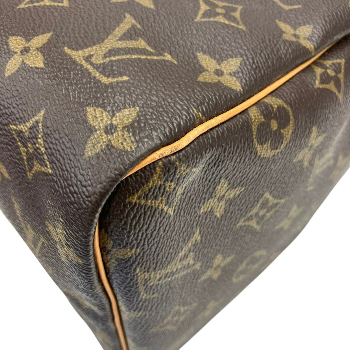 Louis Vuitton Brown Monogram Boston Bag Handbag (Pre-Owned)