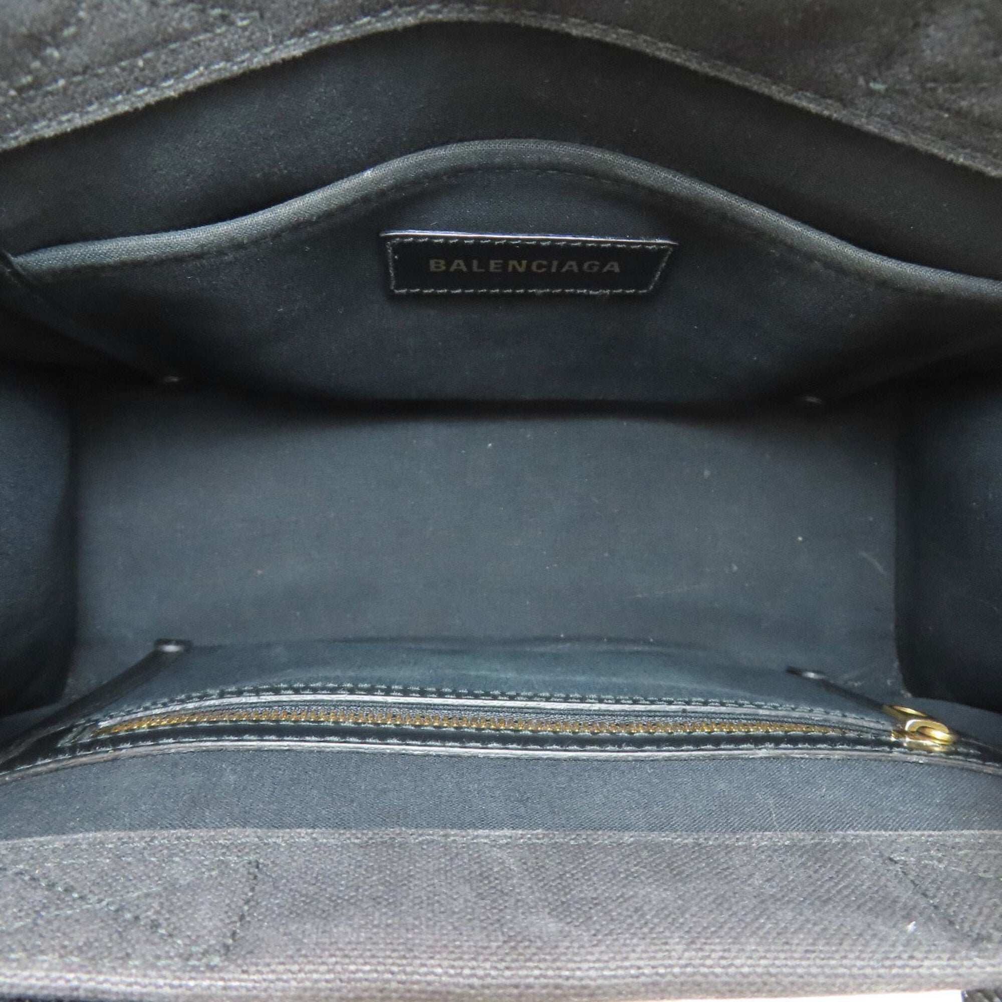 Balenciaga Black Canvas Tote Bag (Pre-Owned)